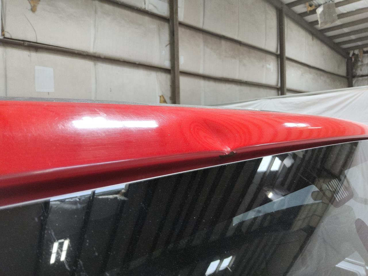 2015 Jeep Wrangler Unlimited Rubicon Red vin: 1C4BJWFG8FL598102 Damage: Roof, Chipped, 4