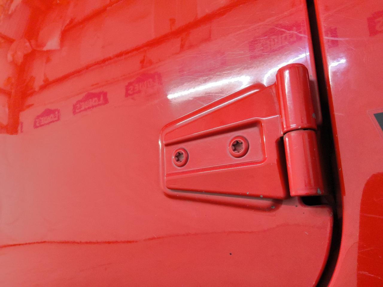 2015 Jeep Wrangler Unlimited Rubicon Red vin: 1C4BJWFG8FL598102 Damage: Right Front Door, Chipped, 4