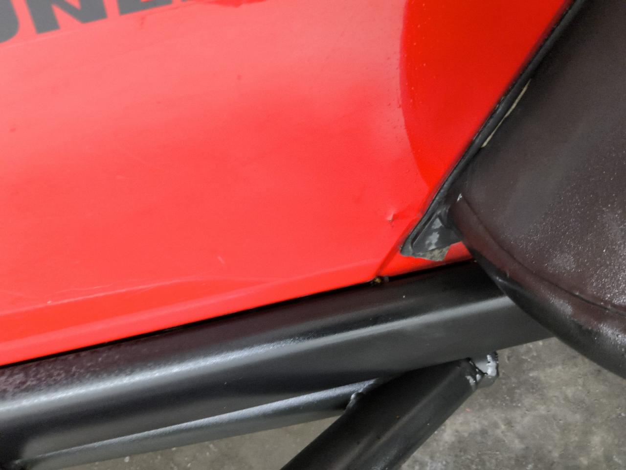 2015 Jeep Wrangler Unlimited Rubicon Red vin: 1C4BJWFG8FL598102 Damage: Right Front Fender, Chipped, 4