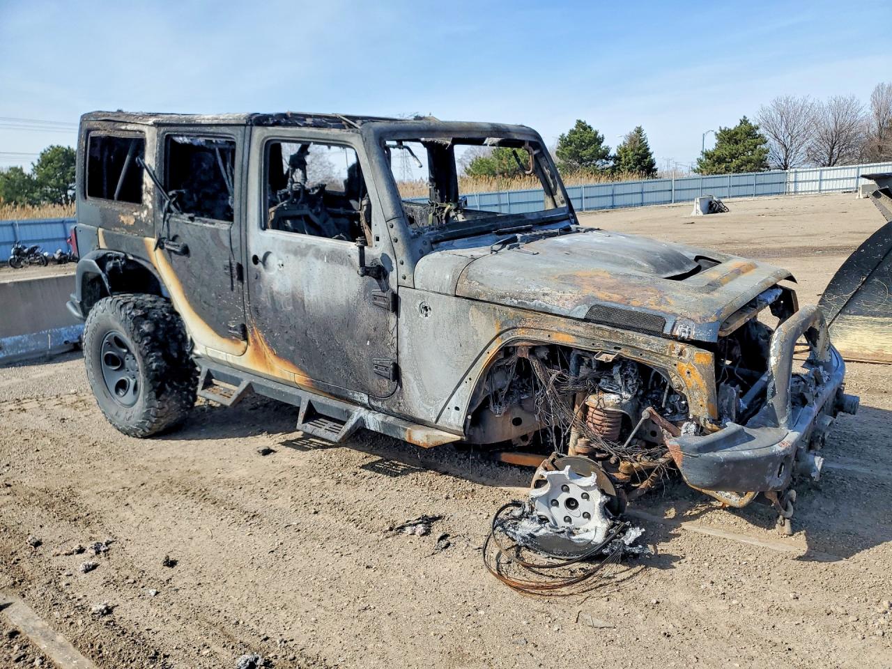 2015 Jeep Wrangler Unlimited Rubicon Burn vin: 1C4BJWFG8FL656306