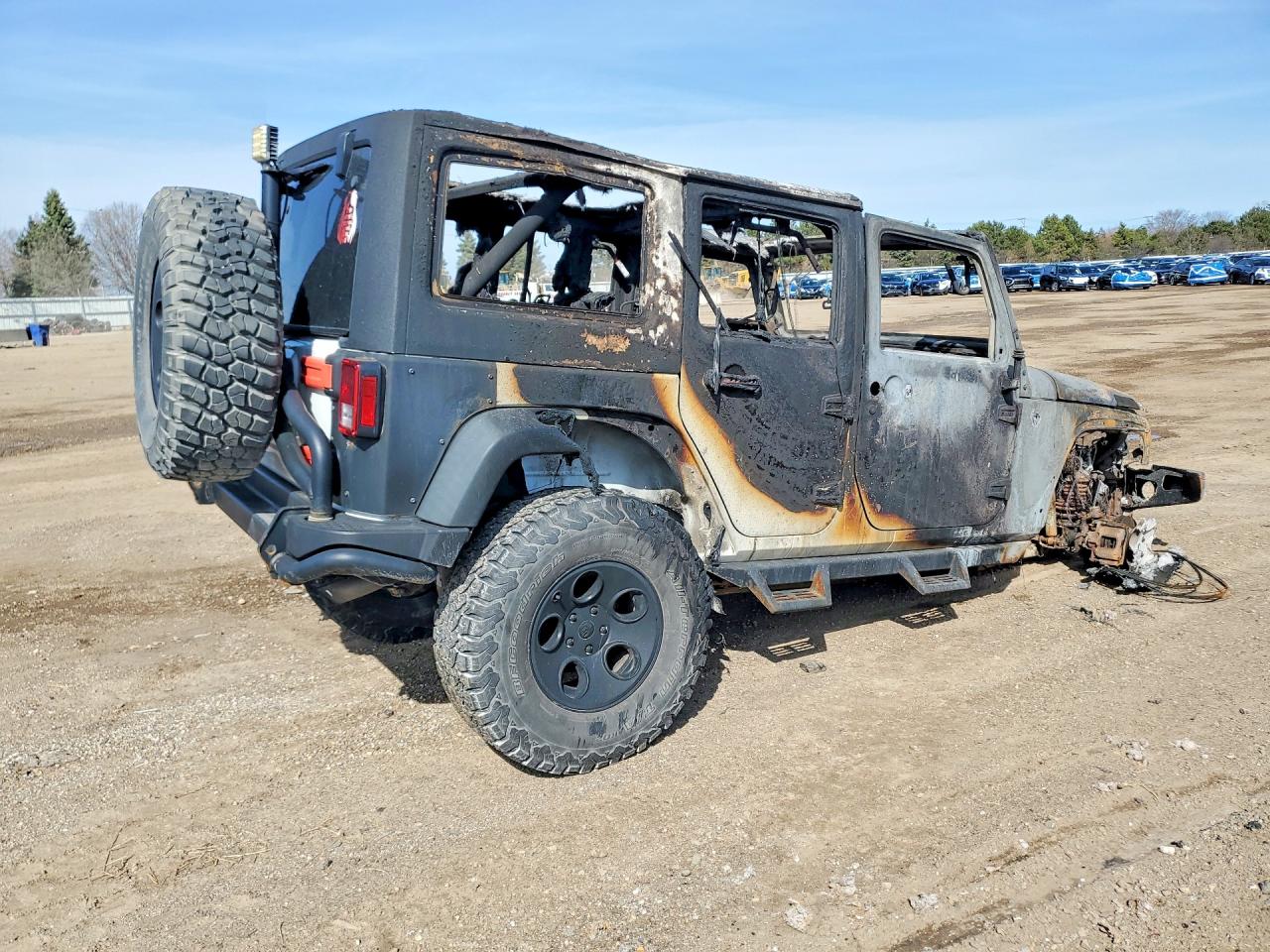 2015 Jeep Wrangler Unlimited Rubicon Burn vin: 1C4BJWFG8FL656306