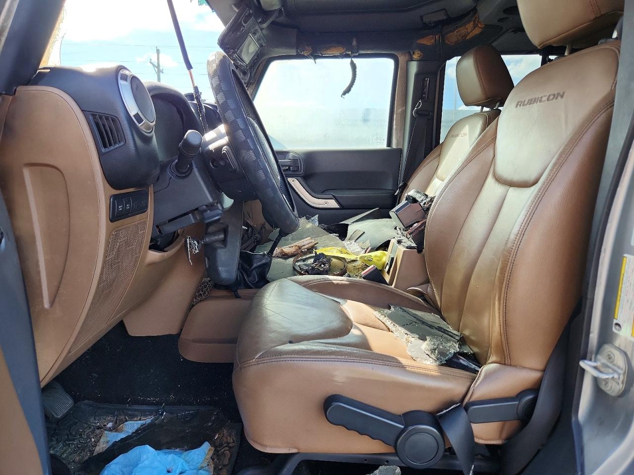 2015 Jeep Wrangler Unlimited Rubicon Серебряный vin: 1C4BJWFG8FL720845