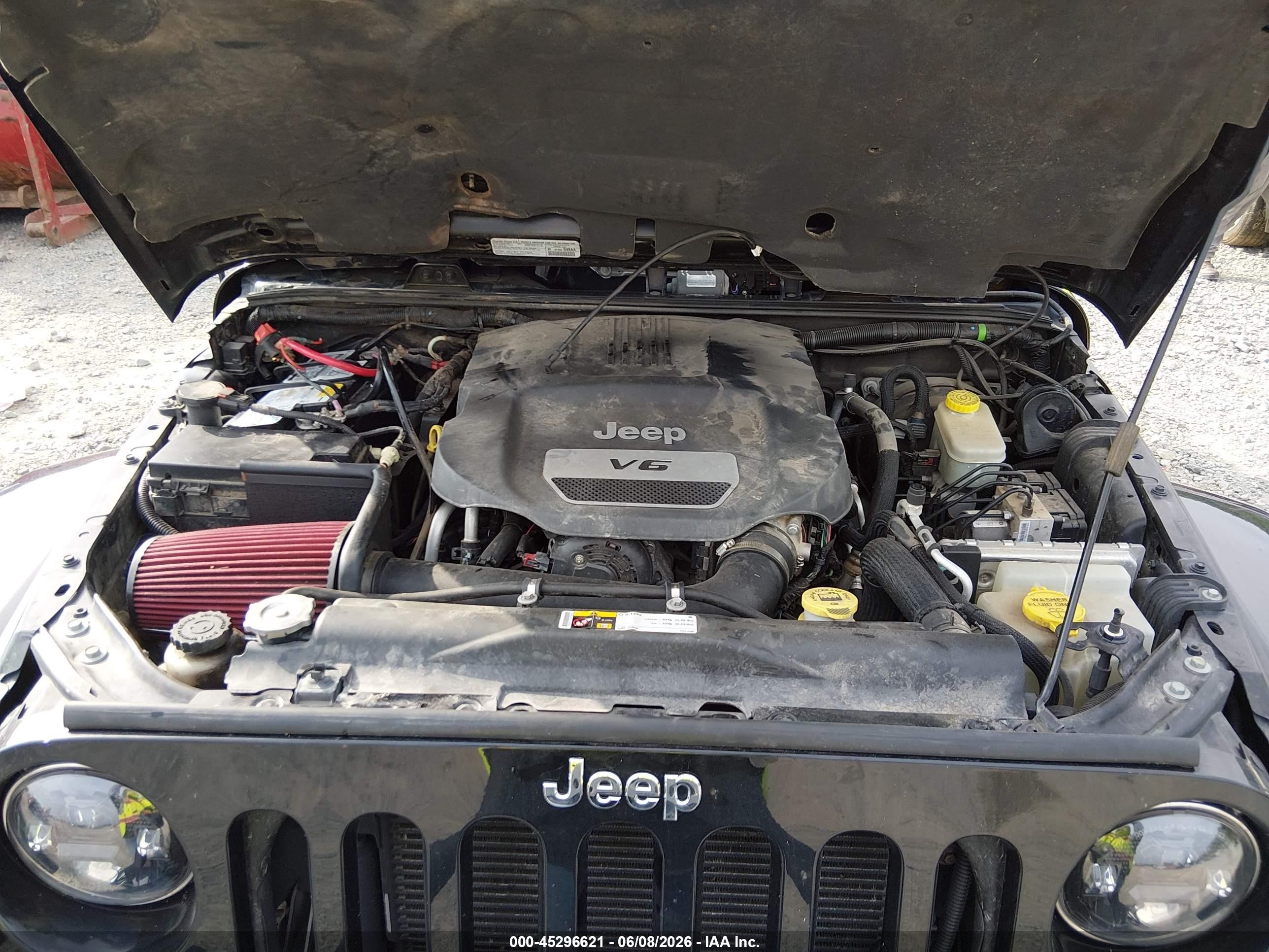 2014 Jeep Wrangler Unlimited Rubicon Black vin: 1C4BJWFG9EL296171