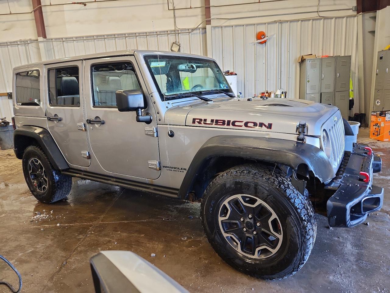 2015 Jeep Wrangler Unlimited Rubicon Серебряный vin: 1C4BJWFG9FL766412