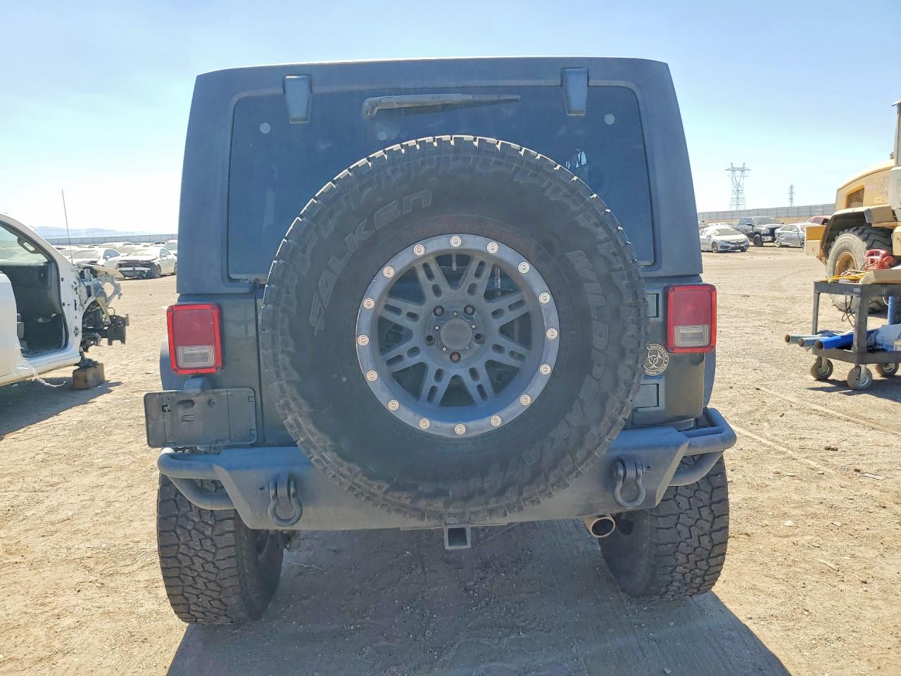 2012 Jeep Wrangler Unlimited Rubicon Black vin: 1C4BJWFGXCL178580
