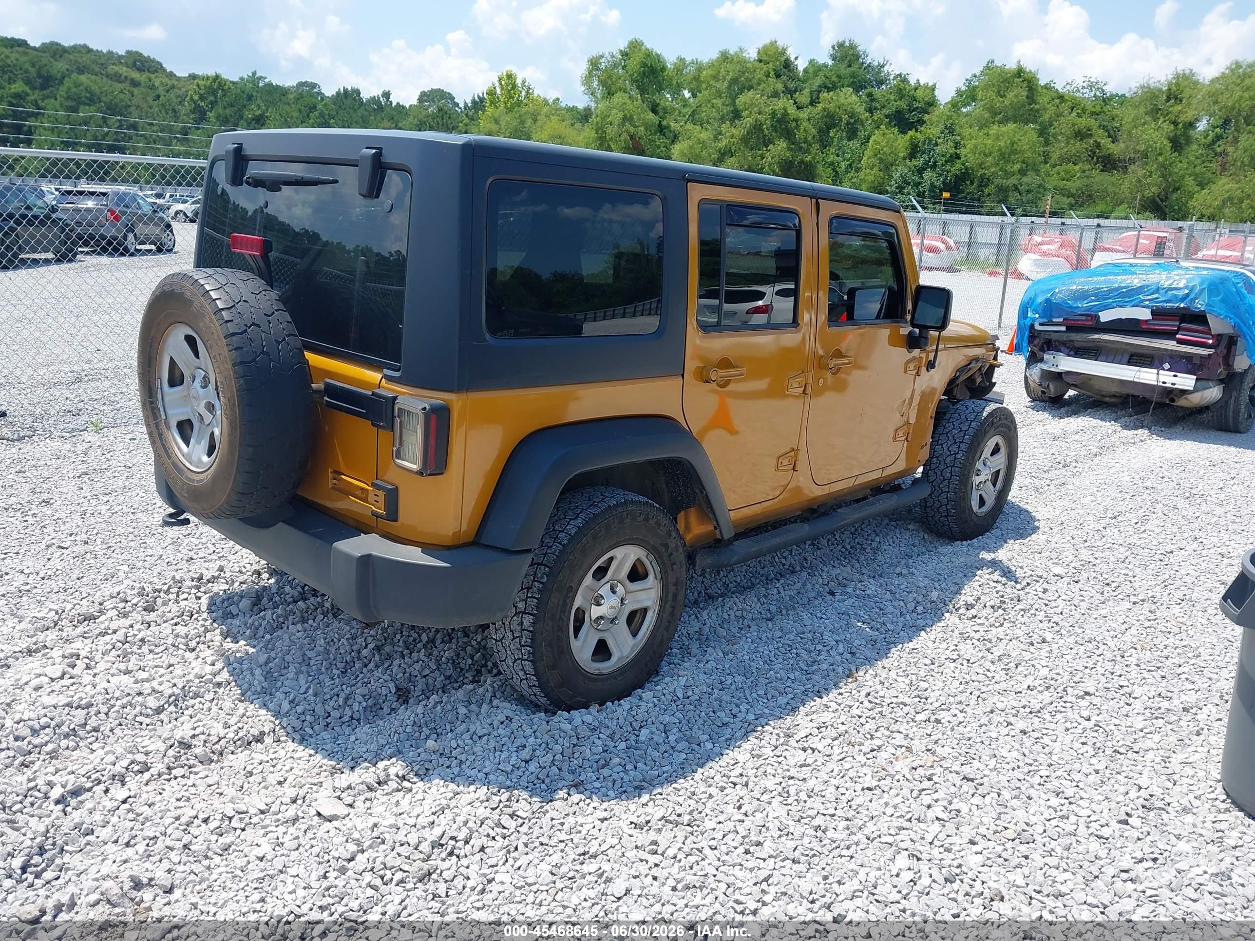 2014 Jeep Wrangler Unlimited Sport Rhd Orange vin: 1C4BJWKG0EL268393