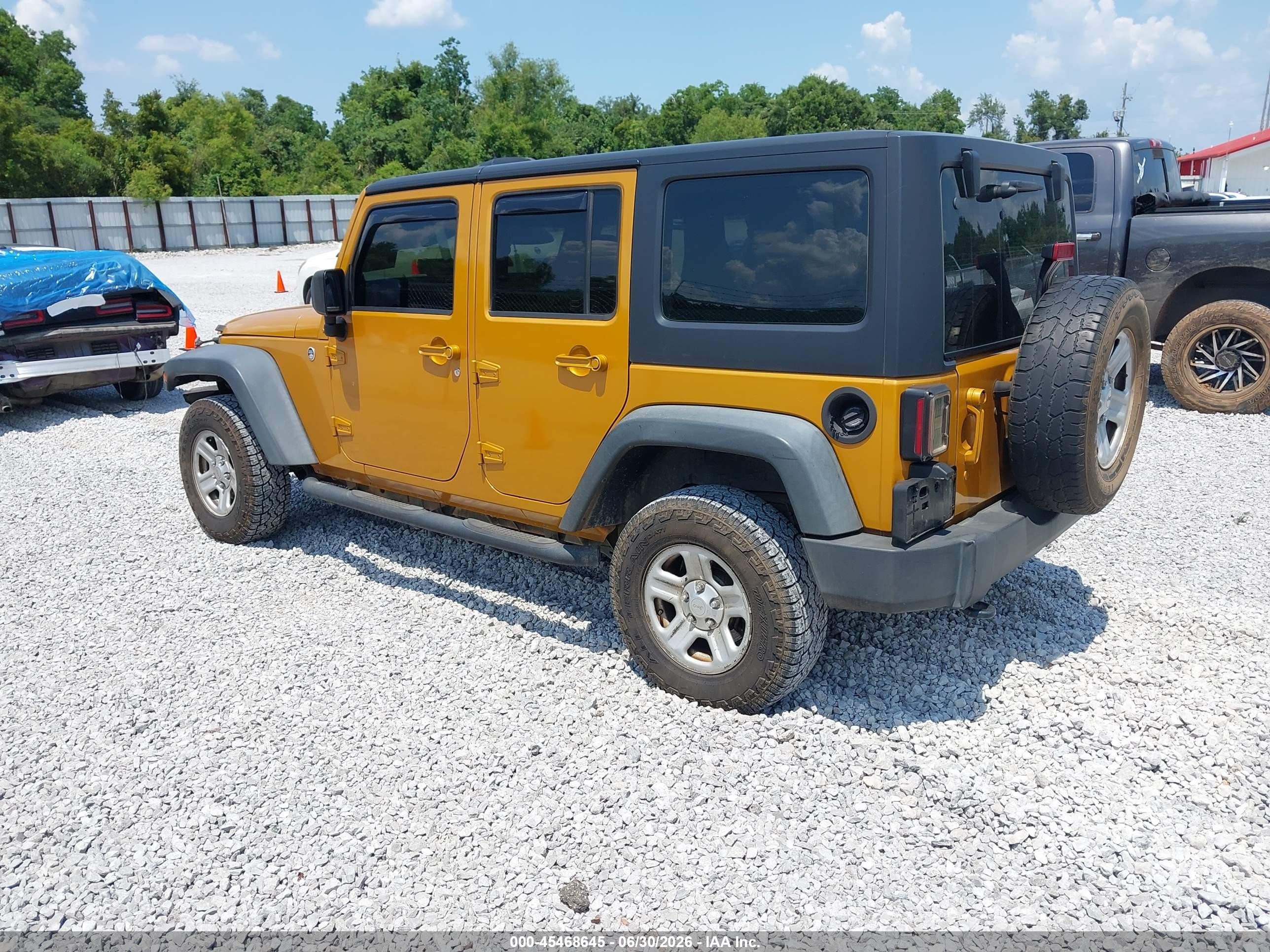 2014 Jeep Wrangler Unlimited Sport Rhd Orange vin: 1C4BJWKG0EL268393