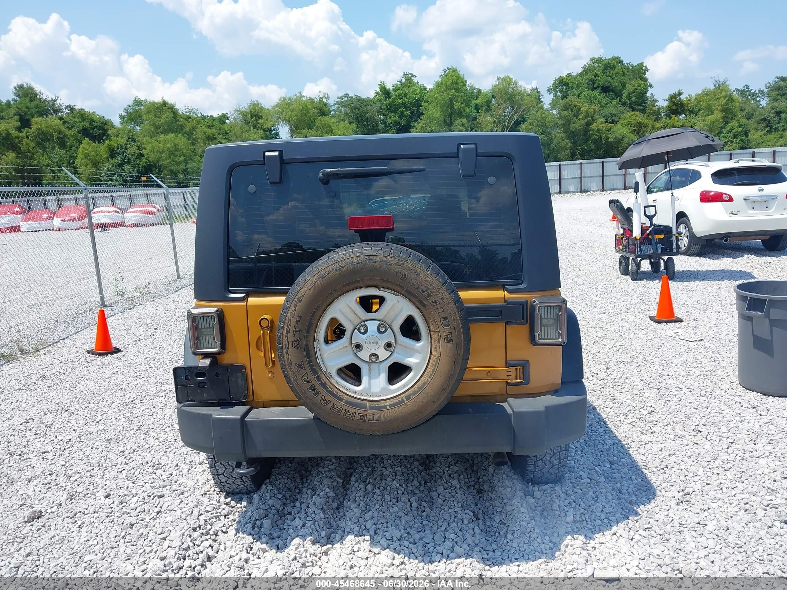 2014 Jeep Wrangler Unlimited Sport Rhd Orange vin: 1C4BJWKG0EL268393