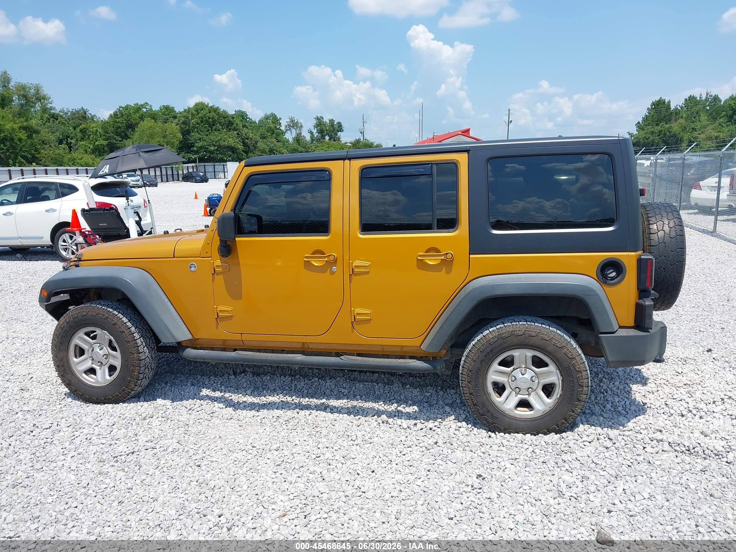 2014 Jeep Wrangler Unlimited Sport Rhd Orange vin: 1C4BJWKG0EL268393