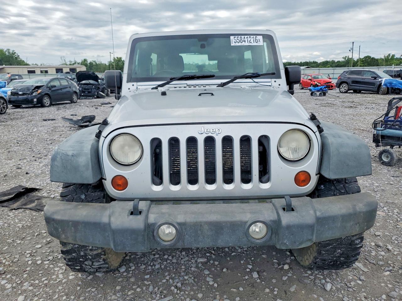 2012 Jeep Wrangler Unlimited Sport Серый vin: 1C4BJWKG5CL242725