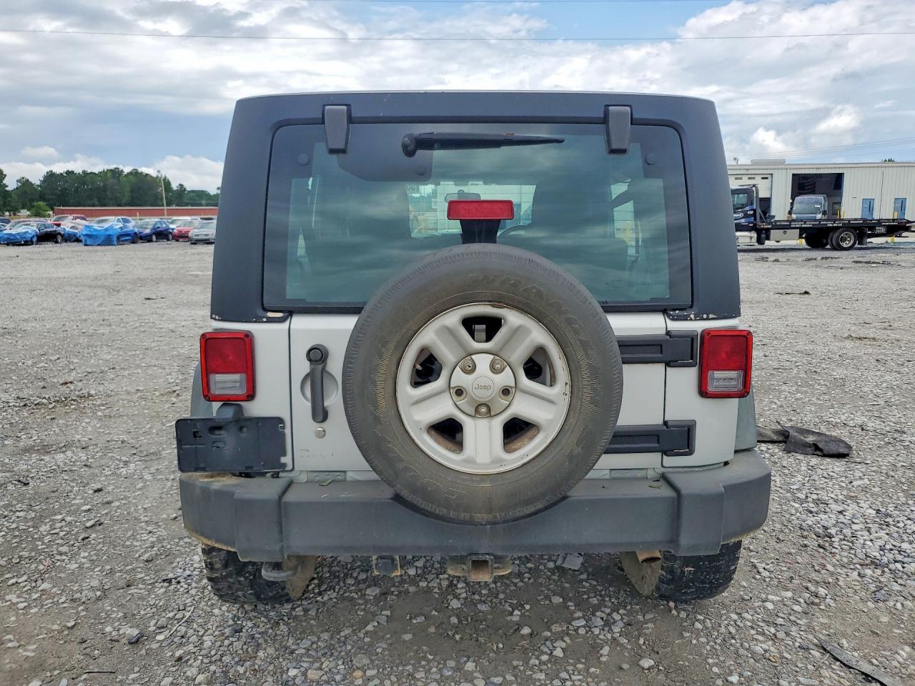 2012 Jeep Wrangler Unlimited Sport Серый vin: 1C4BJWKG5CL242725