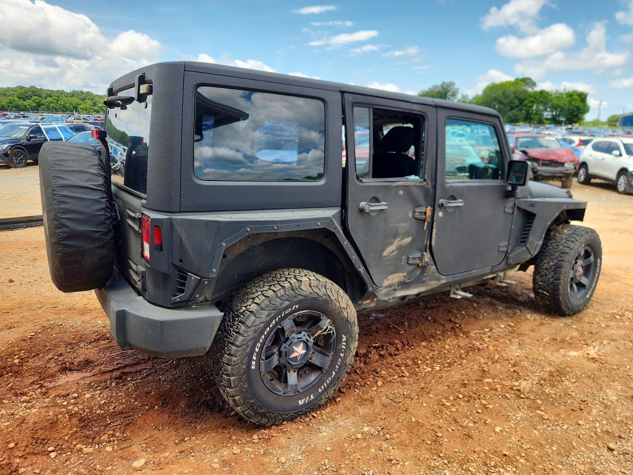 2014 Jeep Wrangler Unlimited Sport Серый vin: 1C4BJWKG6EL280788