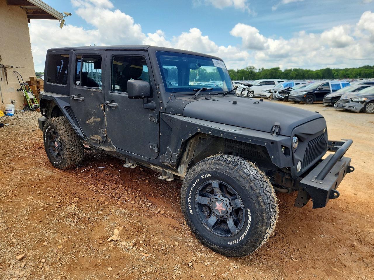 2014 Jeep Wrangler Unlimited Sport Серый vin: 1C4BJWKG6EL280788