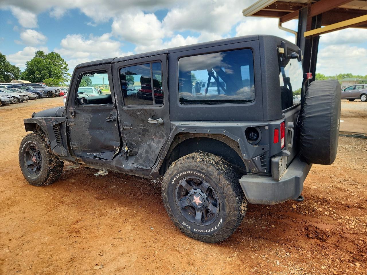2014 Jeep Wrangler Unlimited Sport Серый vin: 1C4BJWKG6EL280788