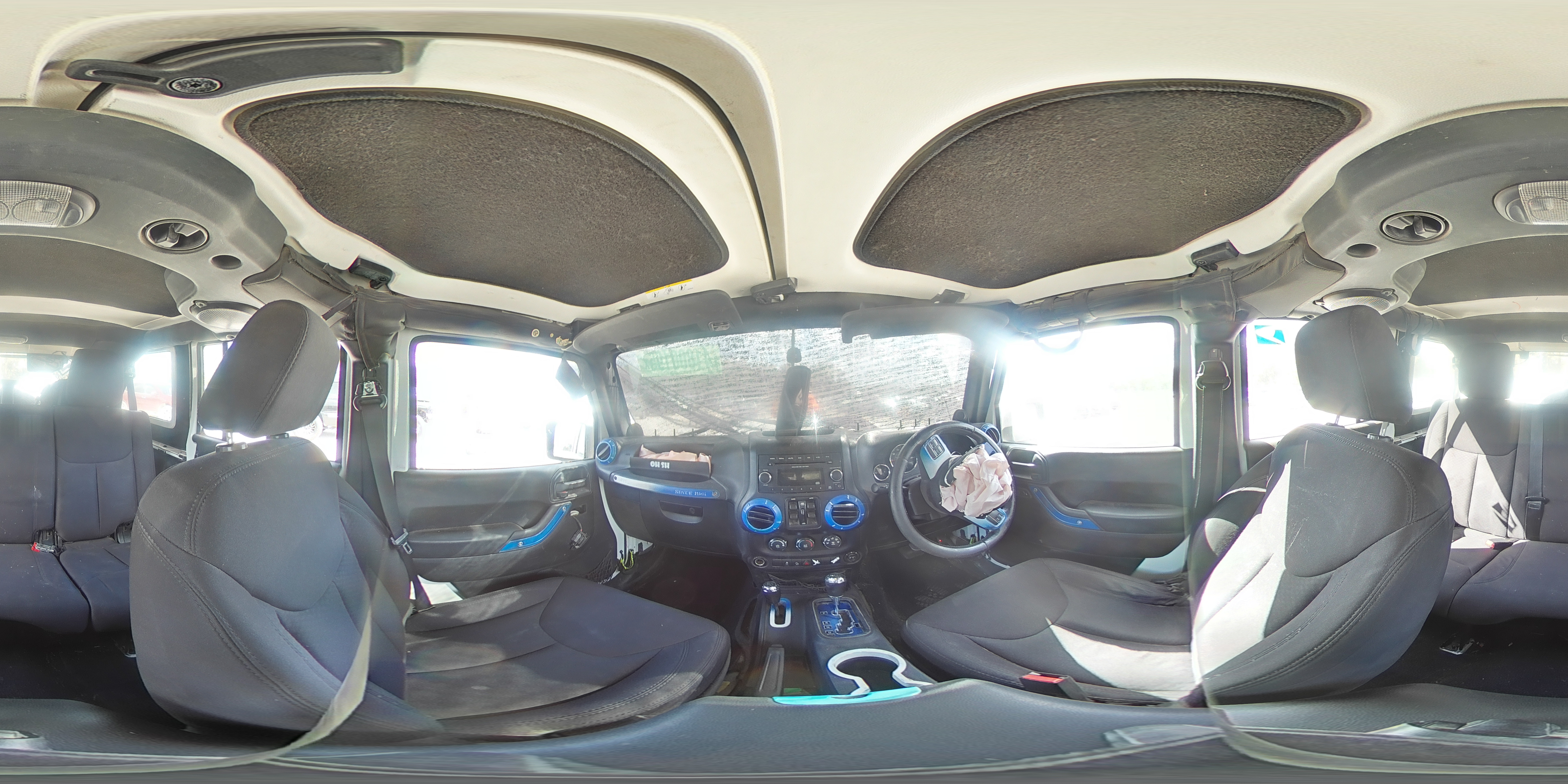 2014 Jeep Wrangler Unlimited Sport White vin: 1C4BJWKG7EL199895