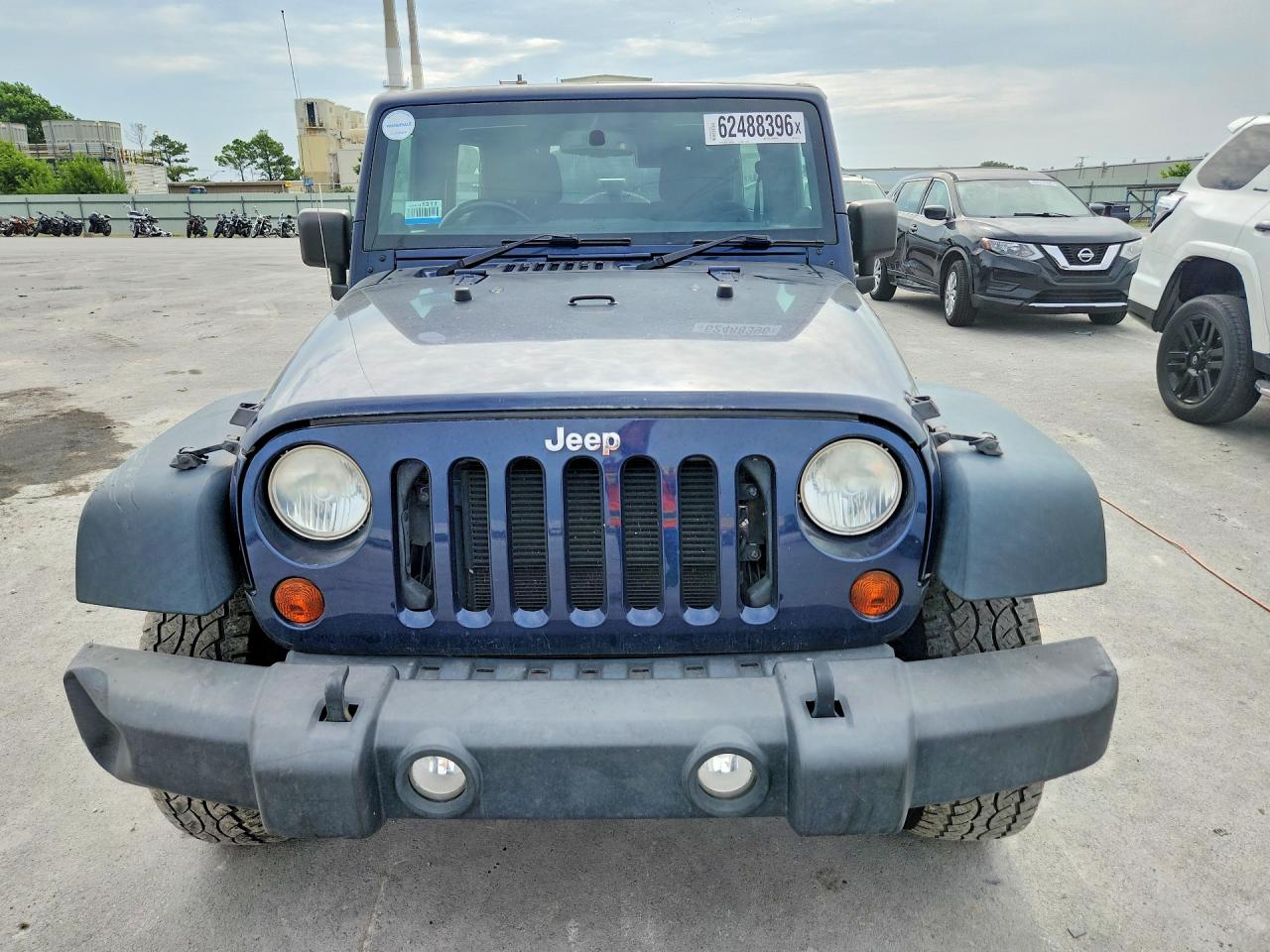 2013 Jeep Wrangler Unlimited Sport Blue vin: 1C4BJWKGXDL632737