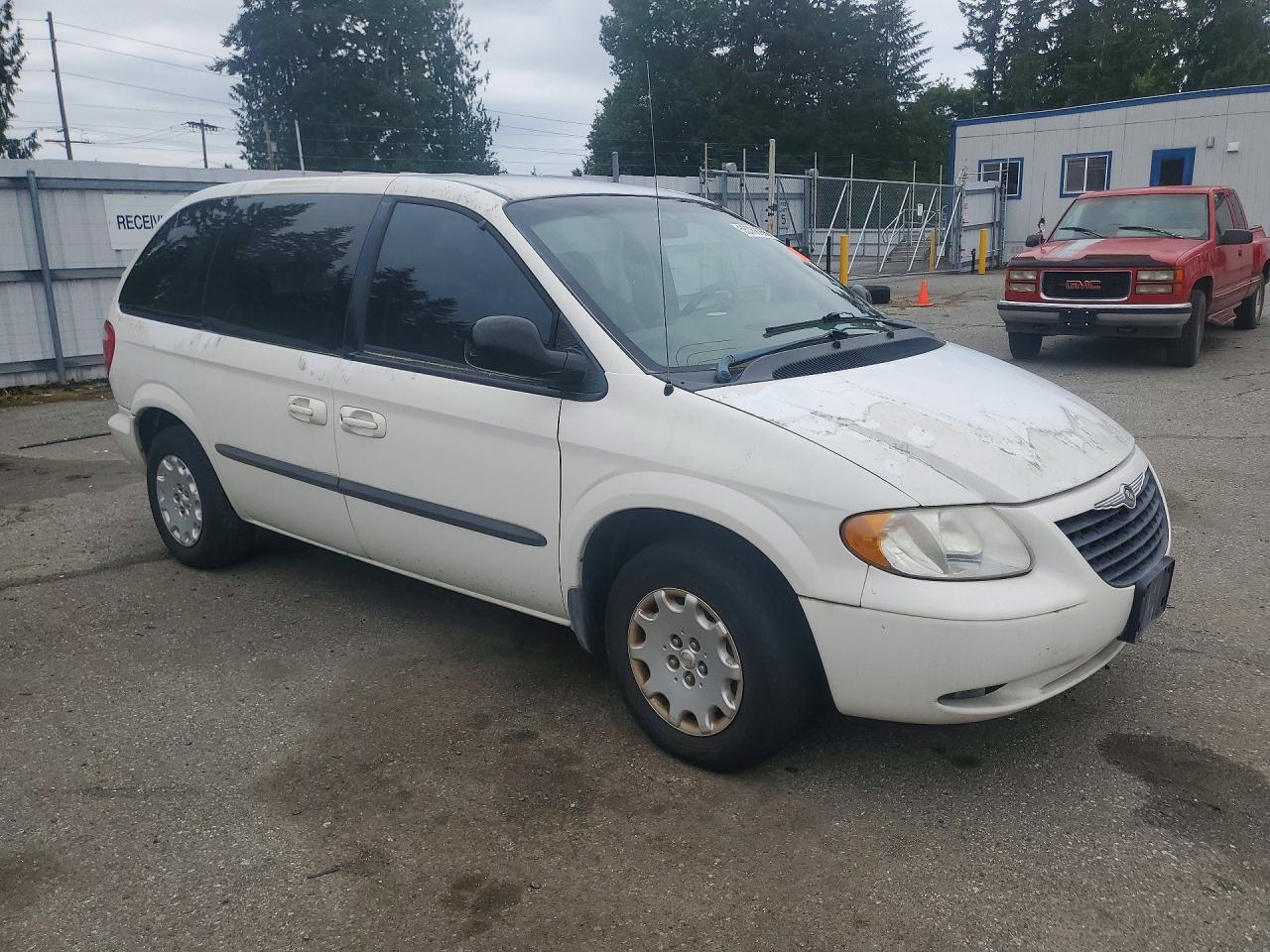 2003 Chrysler Voyager White vin: 1C4GJ25B43B334011