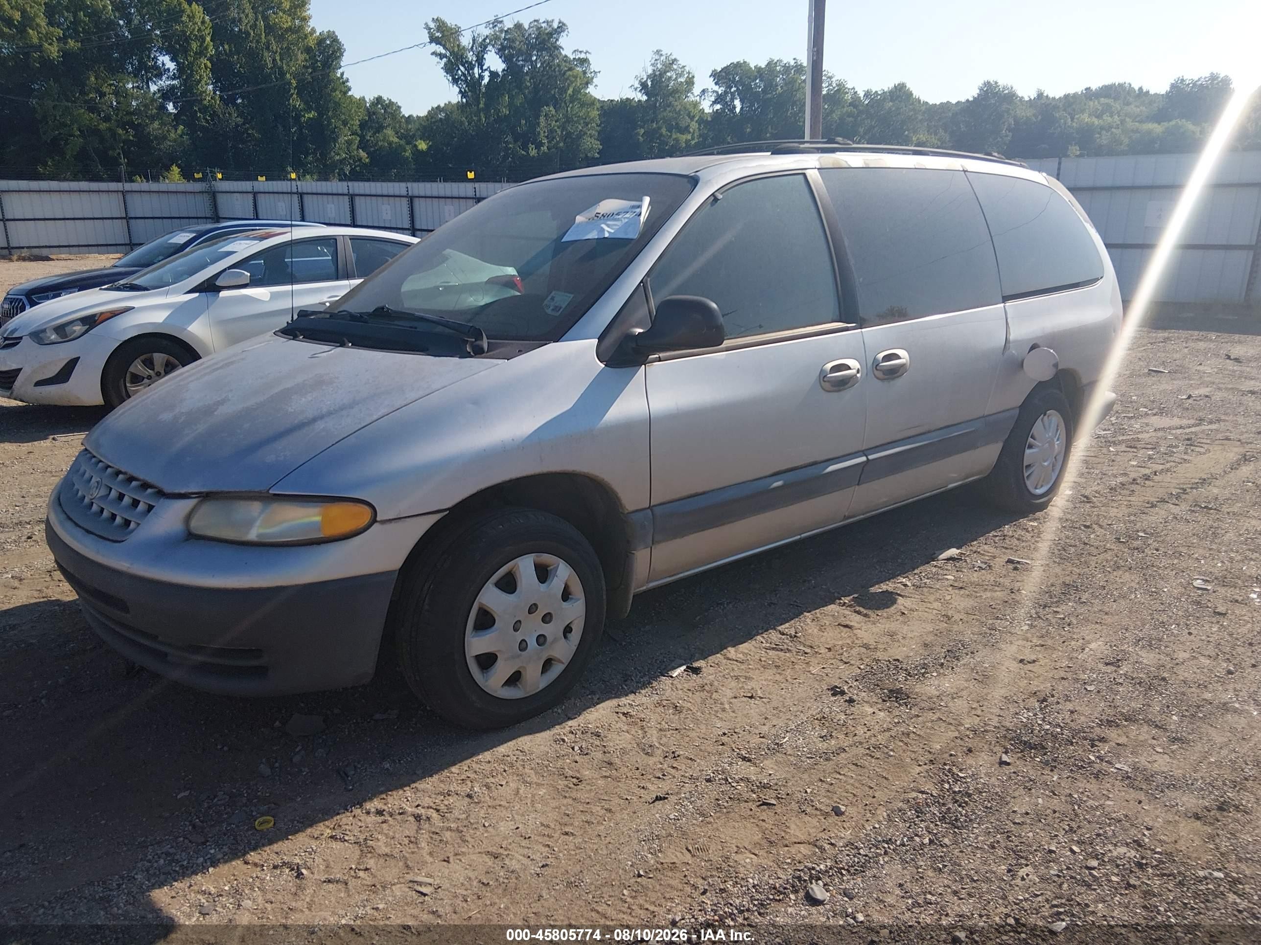 2000 Chrysler Grand Voyager Se Silver vin: 1C4GJ44G0YB700076
