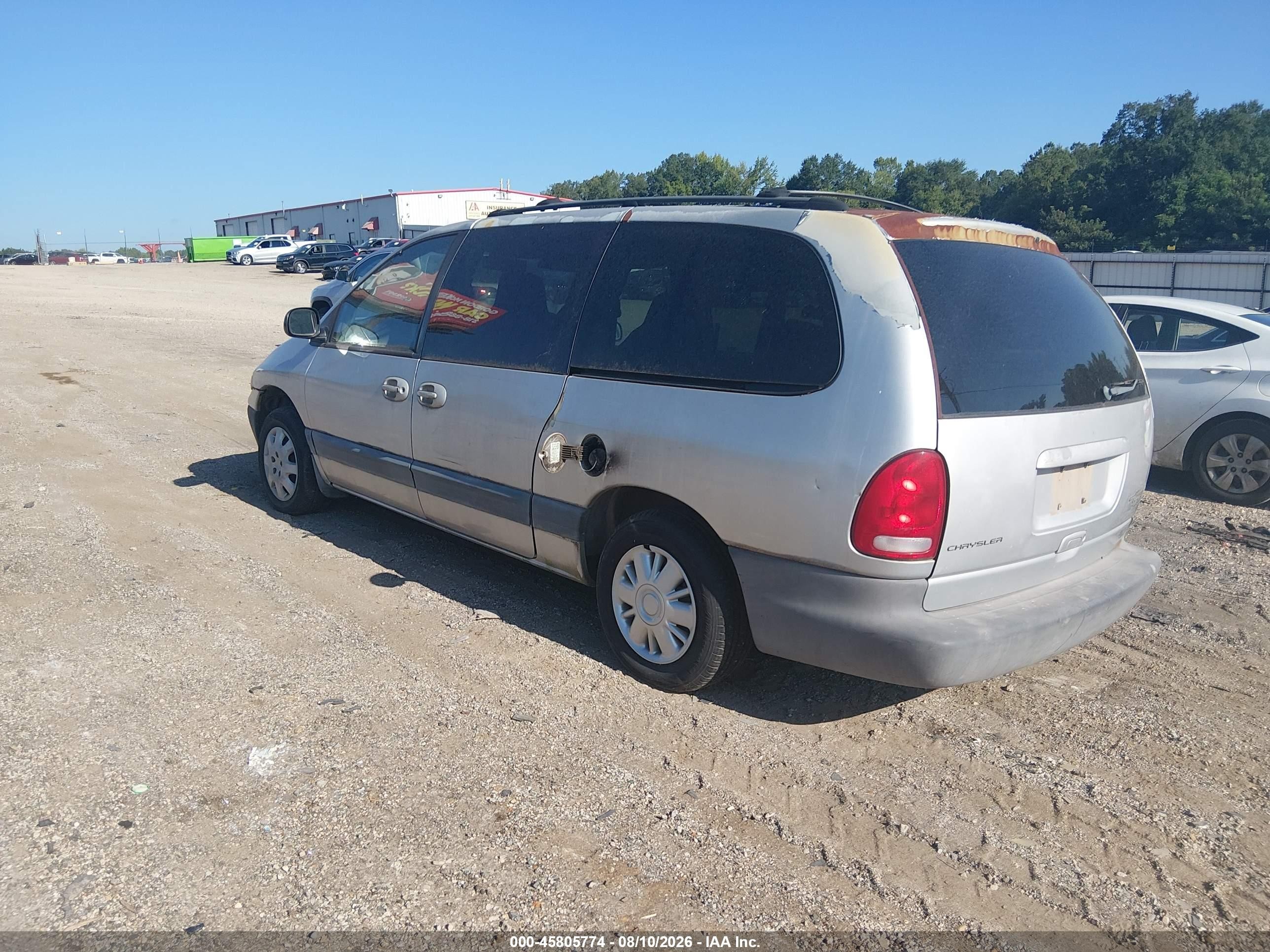 2000 Chrysler Grand Voyager Se Silver vin: 1C4GJ44G0YB700076