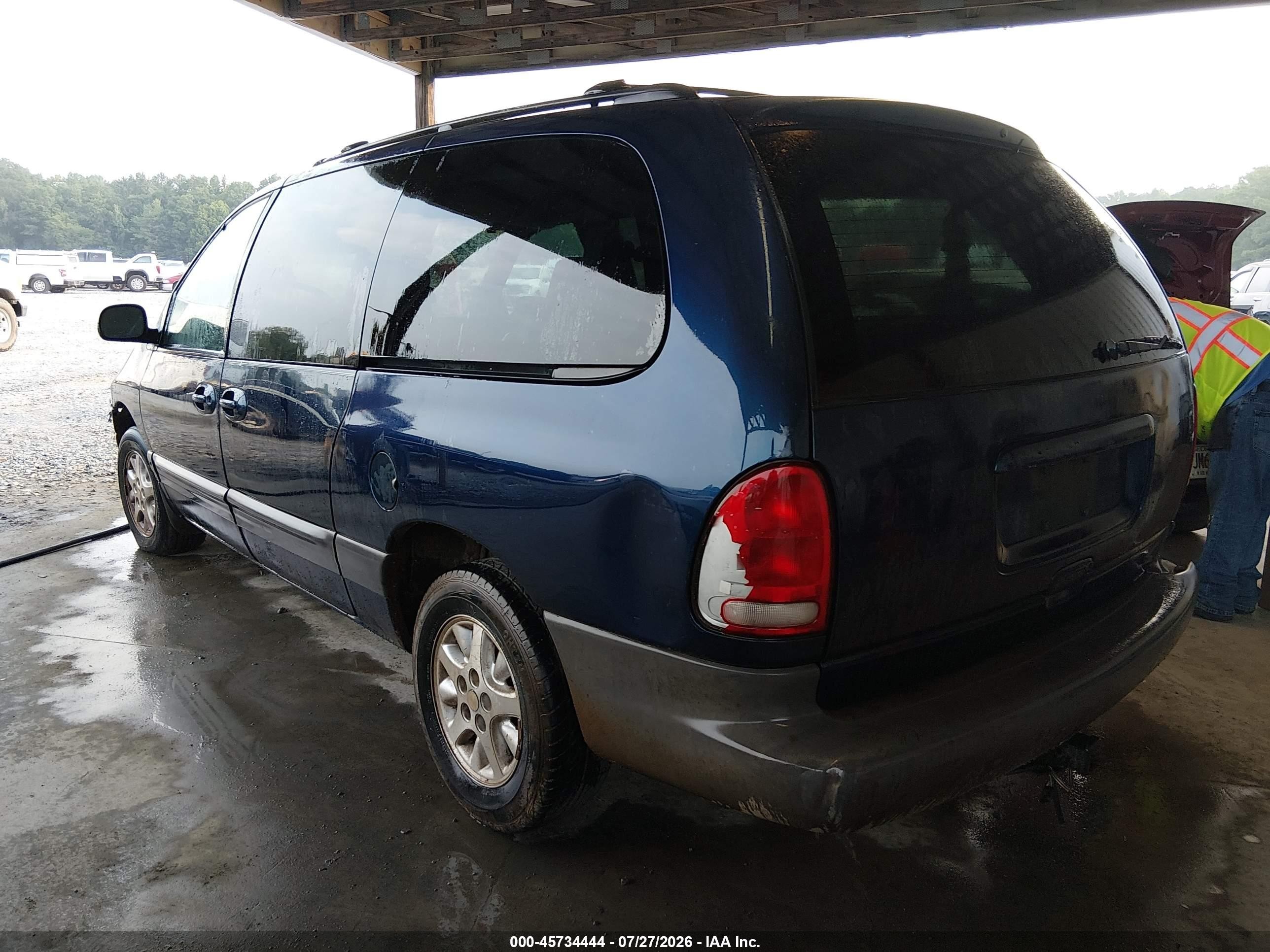 2000 Chrysler Grand Voyager Se Blue vin: 1C4GJ44G1YB628918