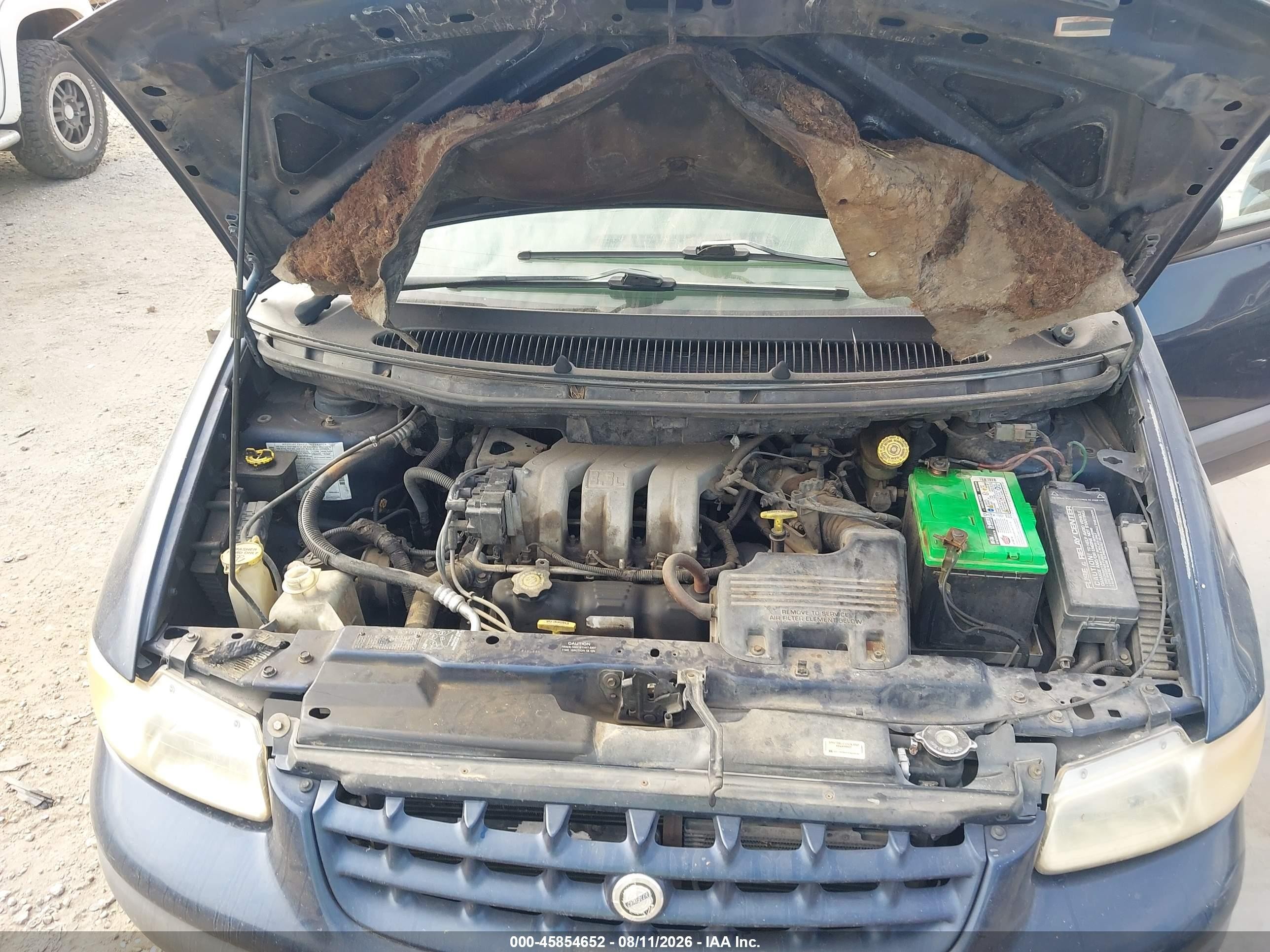 2000 Chrysler Grand Voyager Se Синий vin: 1C4GJ44G2YB770713