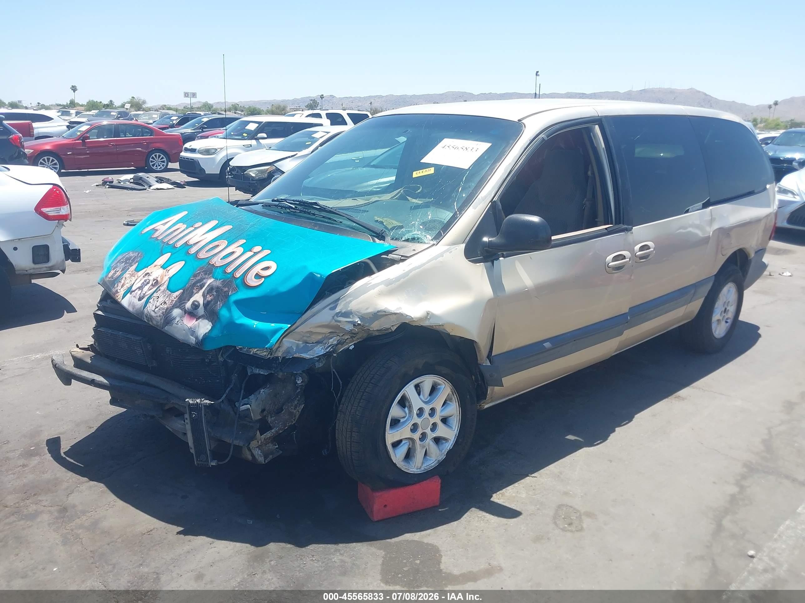 2000 Chrysler Grand Voyager Se Gold vin: 1C4GJ44G9YB787718