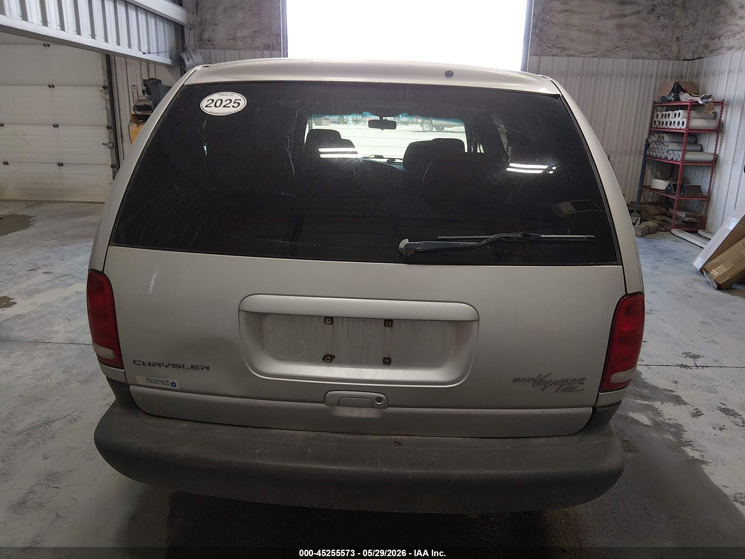 2000 Chrysler Grand Voyager Se Silver vin: 1C4GJ44GXYB747390