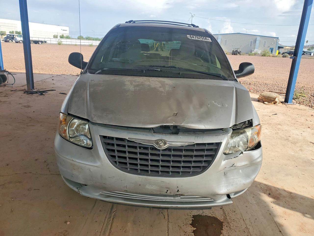 2003 Chrysler Voyager Lx Silver vin: 1C4GJ45343B268581