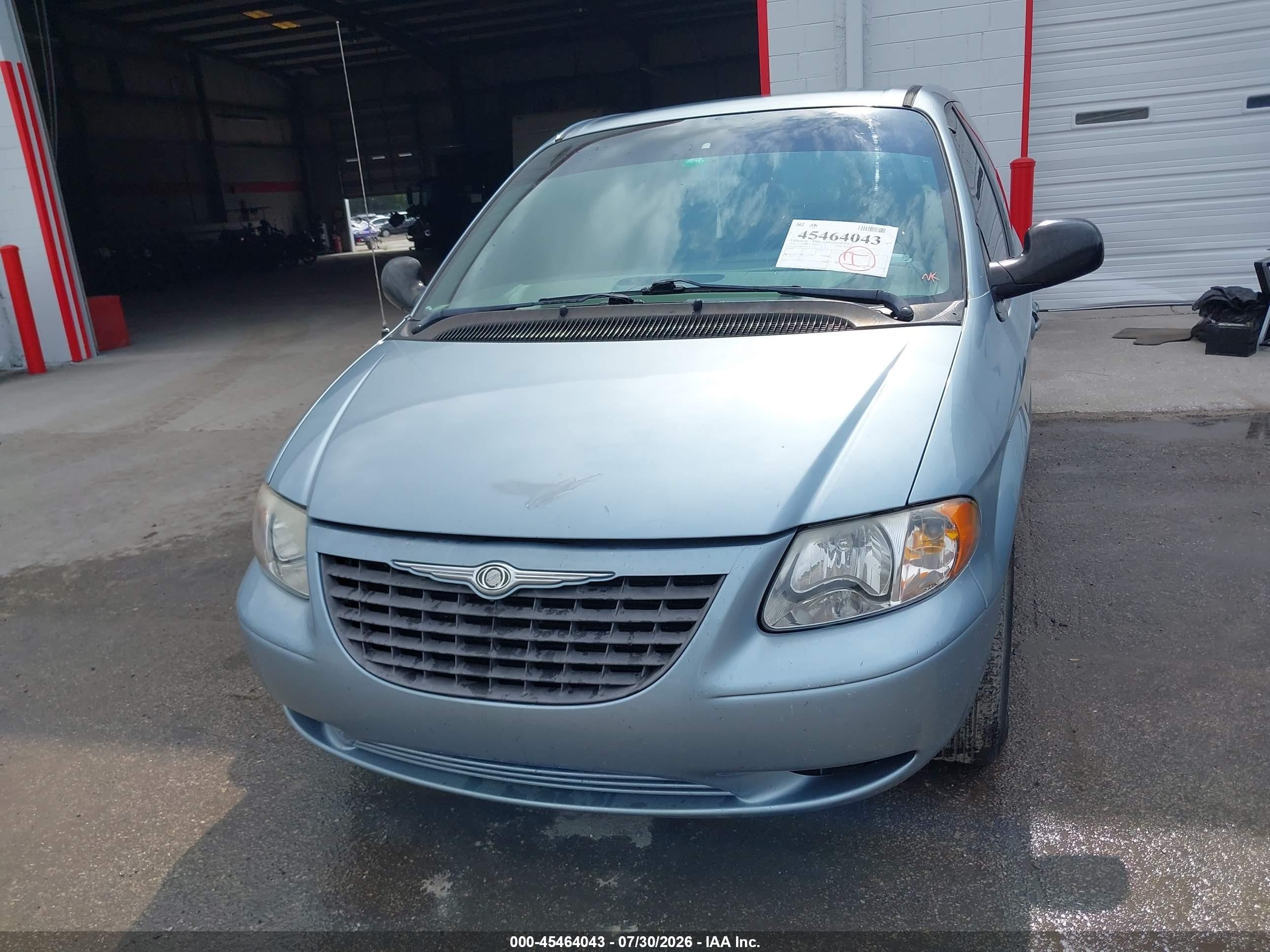 2003 Chrysler Voyager Lx Синий vin: 1C4GJ45353B197357