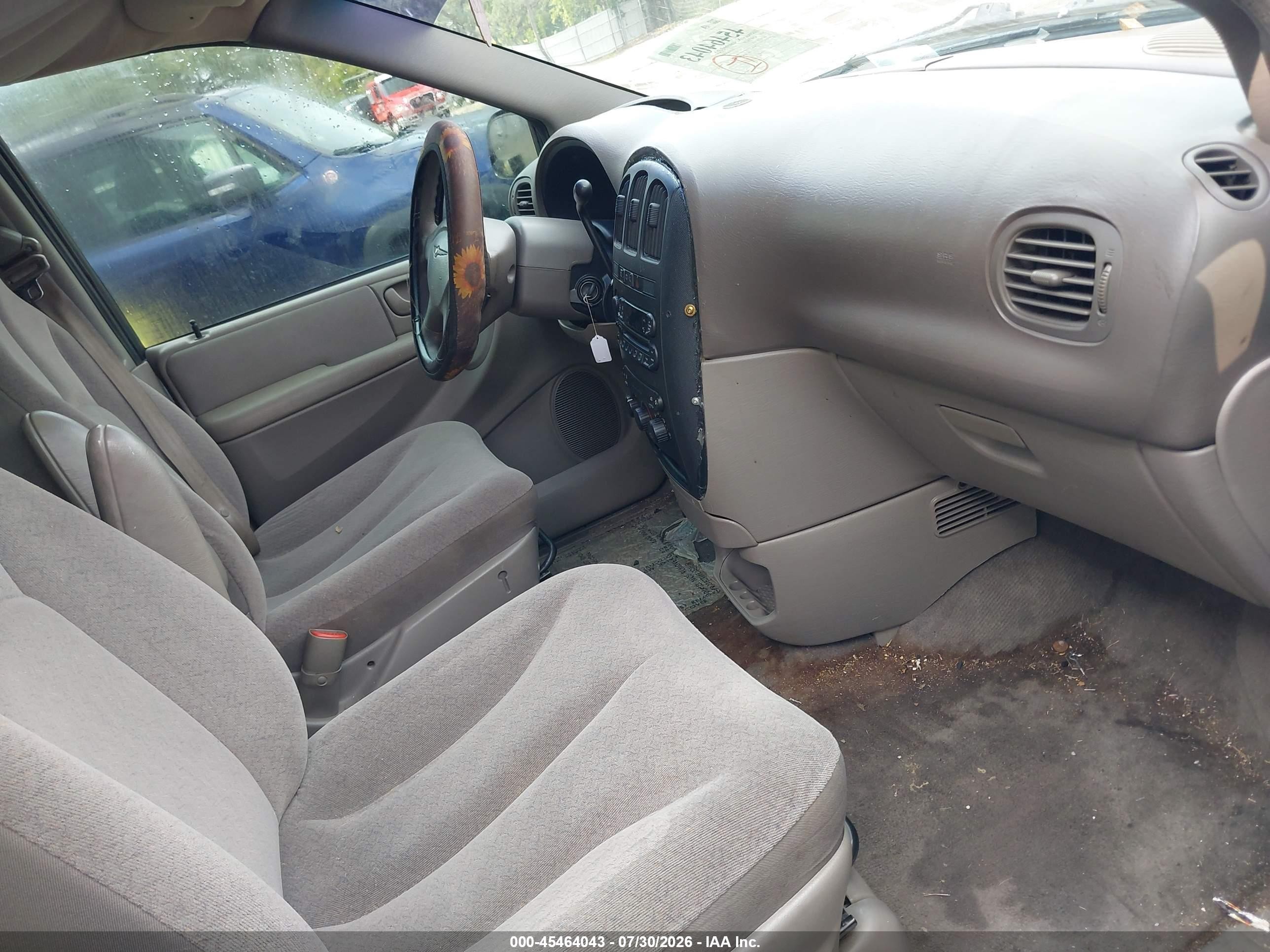 2003 Chrysler Voyager Lx Синий vin: 1C4GJ45353B197357