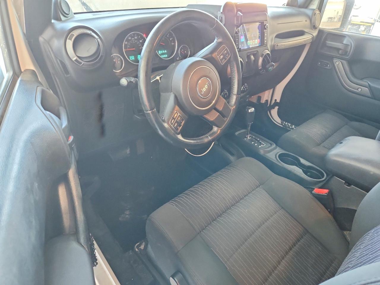 2012 Jeep Wrangler Sport White vin: 1C4GJWAG3CL259210