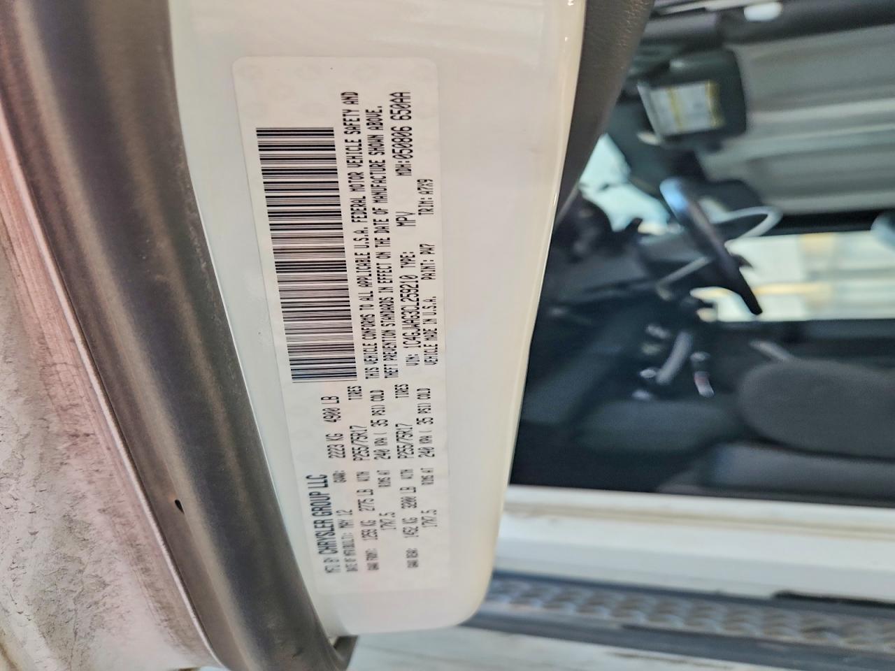 2012 Jeep Wrangler Sport White vin: 1C4GJWAG3CL259210