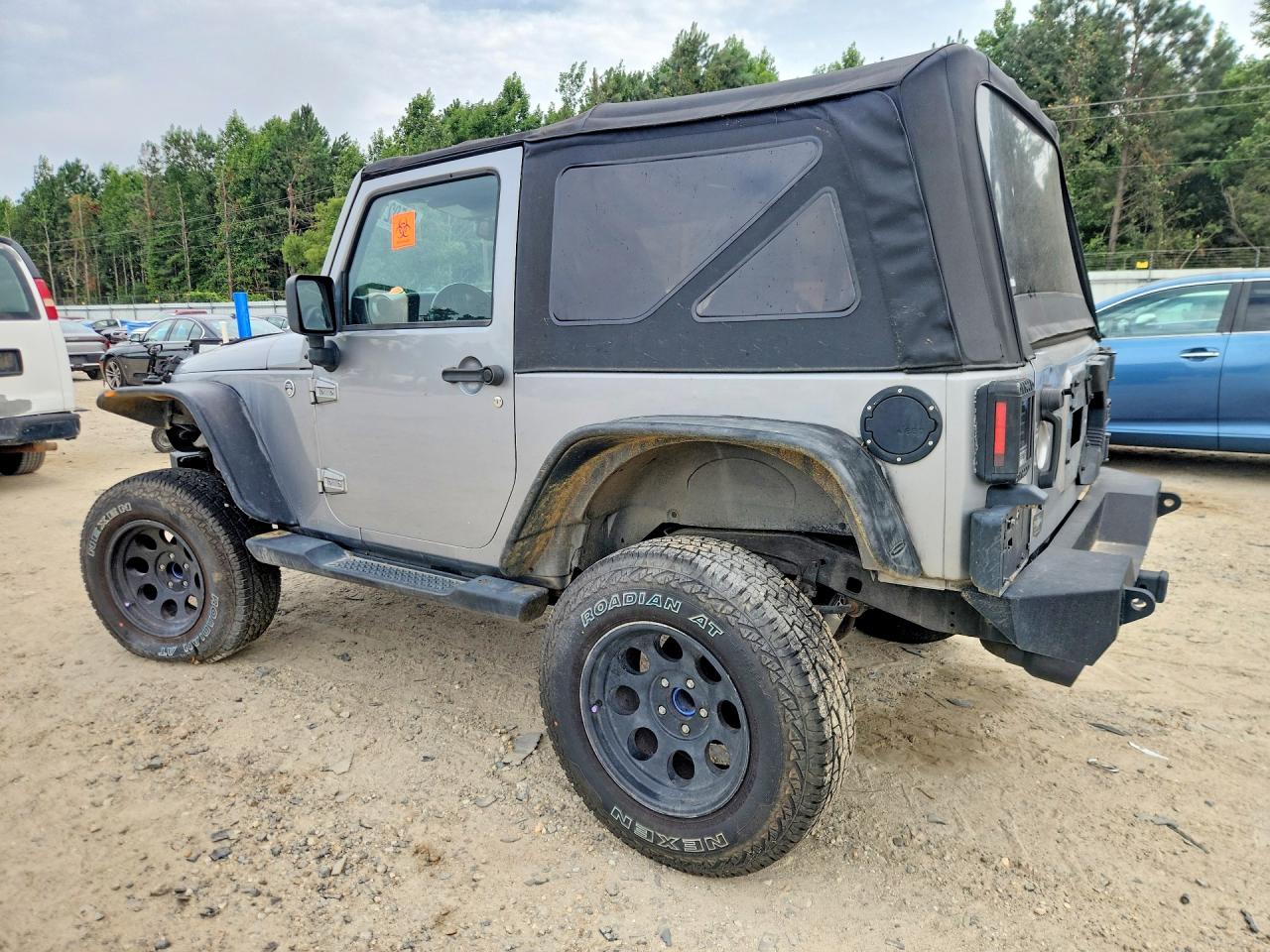 2013 Jeep Wrangler Sport Gray vin: 1C4GJWAG5DL681772