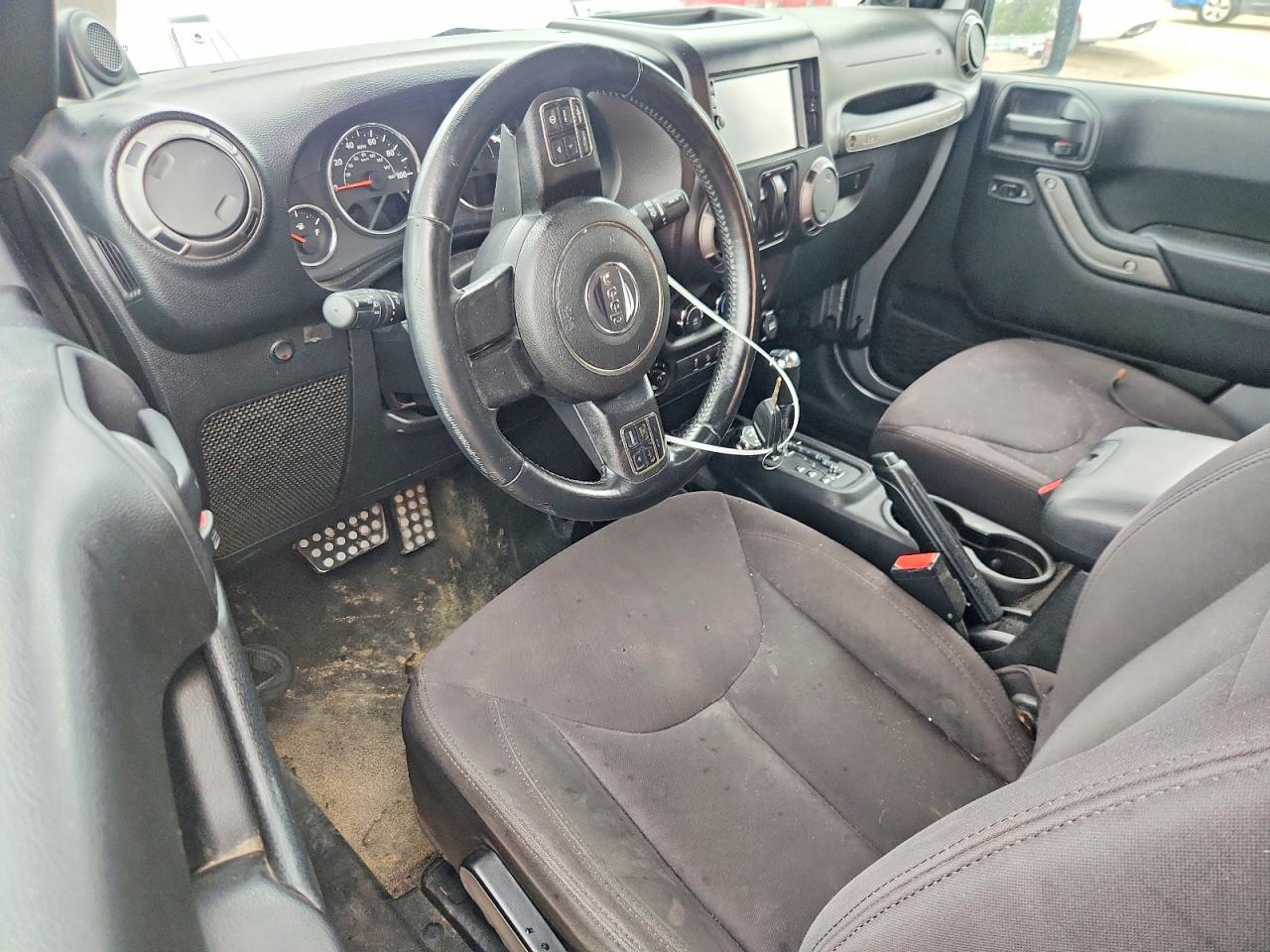 2013 Jeep Wrangler Sport Gray vin: 1C4GJWAG5DL681772