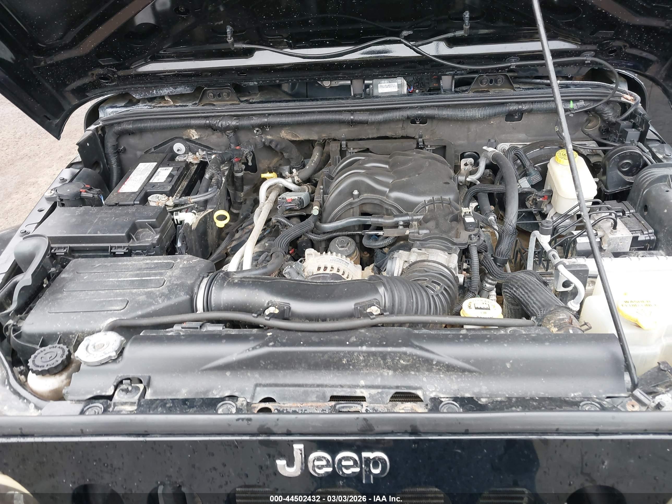 2013 Jeep Wrangler Sport Black vin: 1C4GJWAG7DL623971