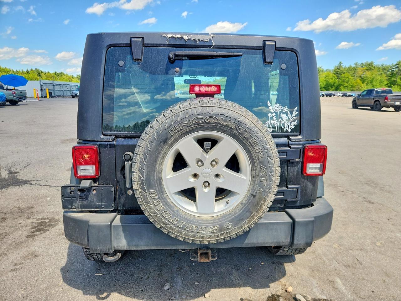 2012 Jeep Wrangler Sport Black vin: 1C4GJWAG9CL250429