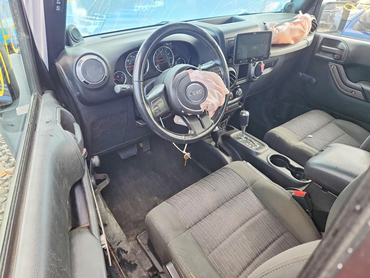 2012 Jeep Wrangler Sport Black vin: 1C4GJWAG9CL250429