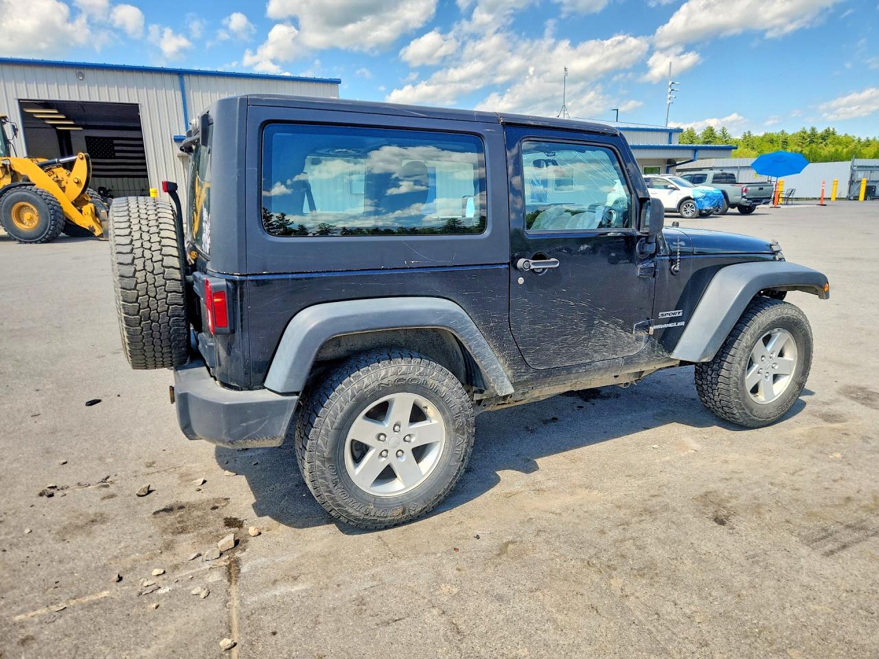 2012 Jeep Wrangler Sport Black vin: 1C4GJWAG9CL250429