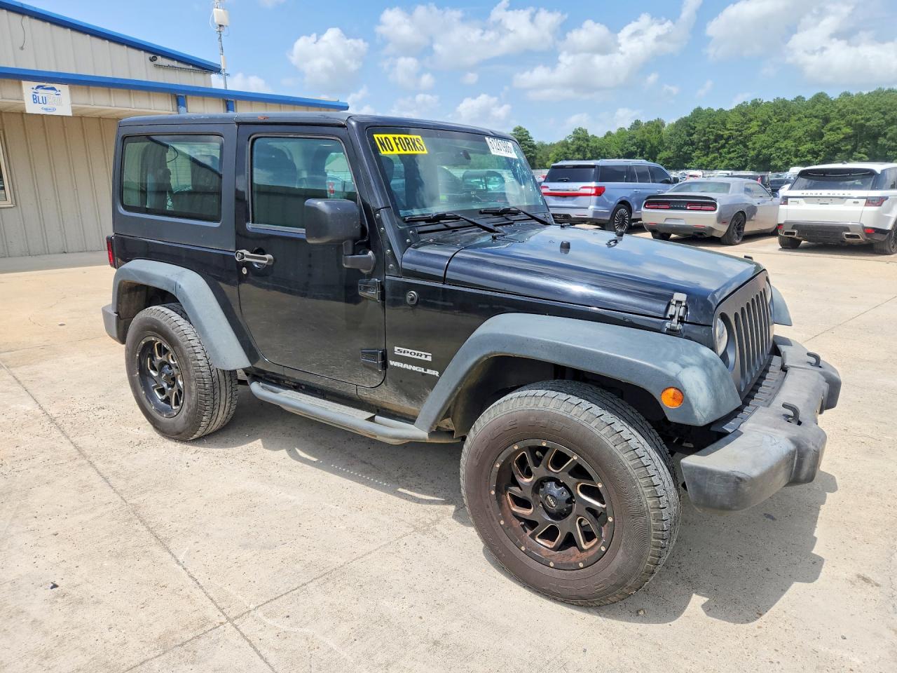 2015 Jeep Wrangler Sport Black vin: 1C4GJWAG9FL774894