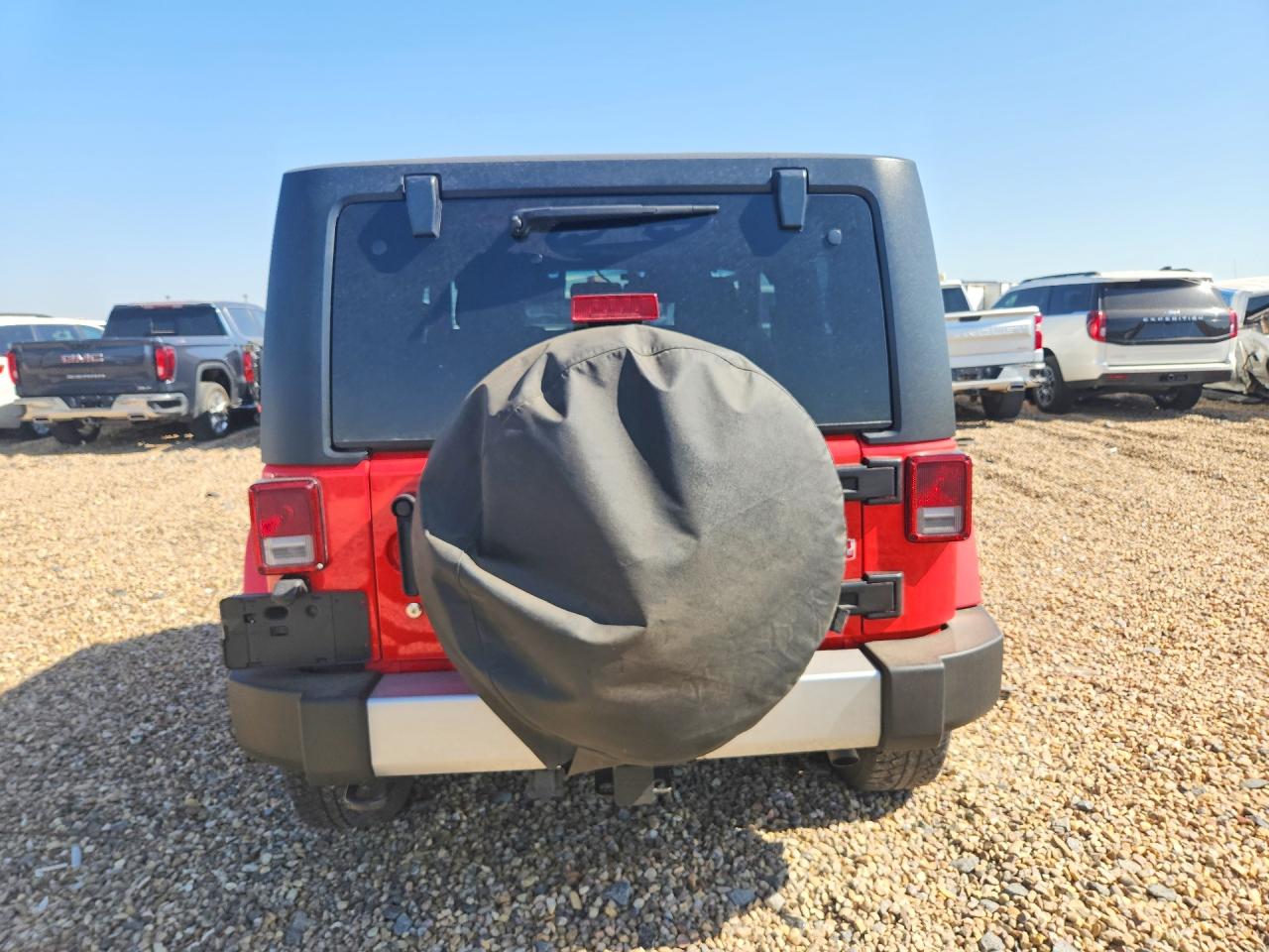 2013 Jeep Wrangler Sahara Красный vin: 1C4GJWBG0DL551736