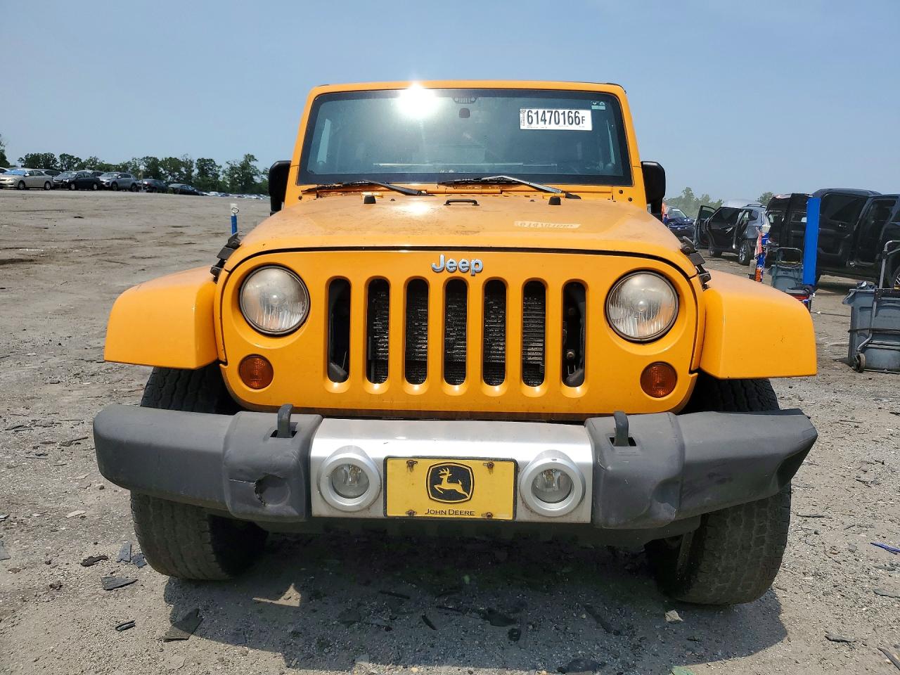 2013 Jeep Wrangler Sahara Желтый vin: 1C4GJWBG1DL545850