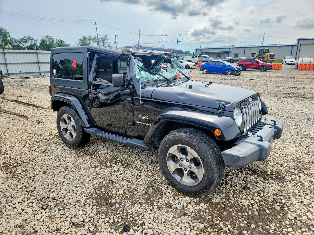 2016 Jeep Wrangler Sahara Black vin: 1C4GJWBG7GL109959
