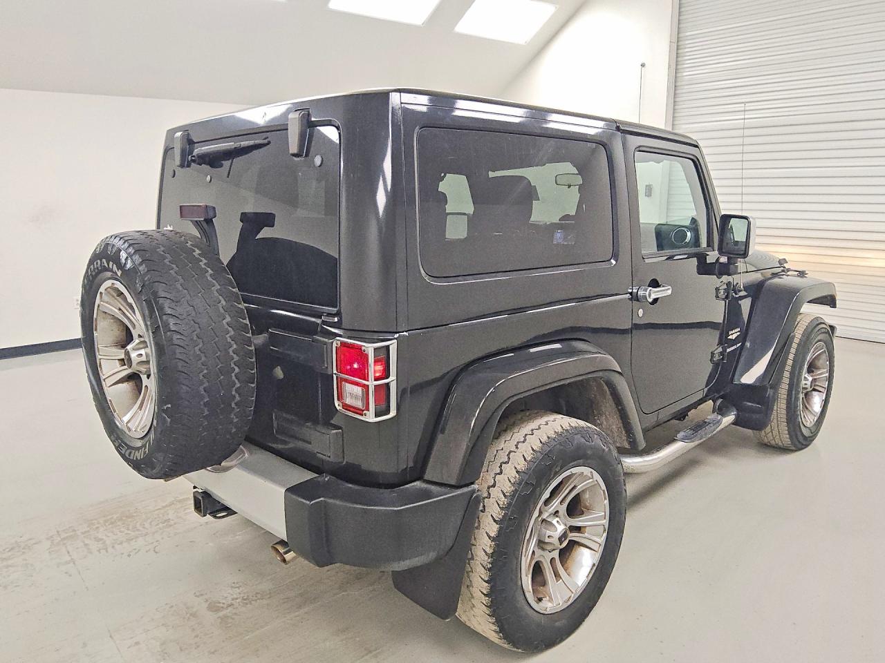 2012 Jeep Wrangler Sahara Black vin: 1C4GJWBG8CL169730