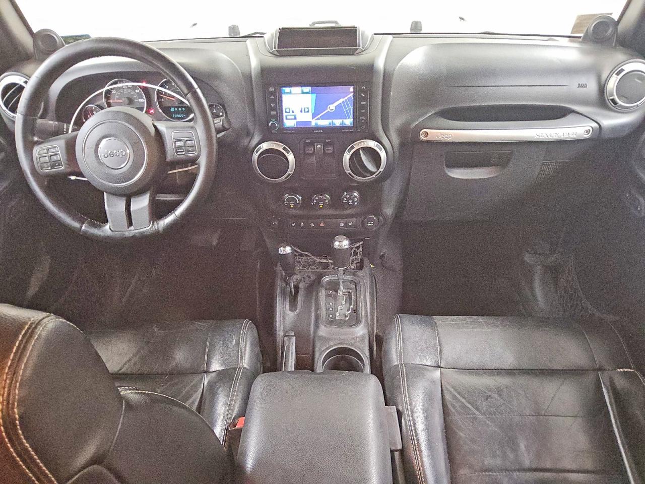 2012 Jeep Wrangler Sahara Black vin: 1C4GJWBG8CL169730