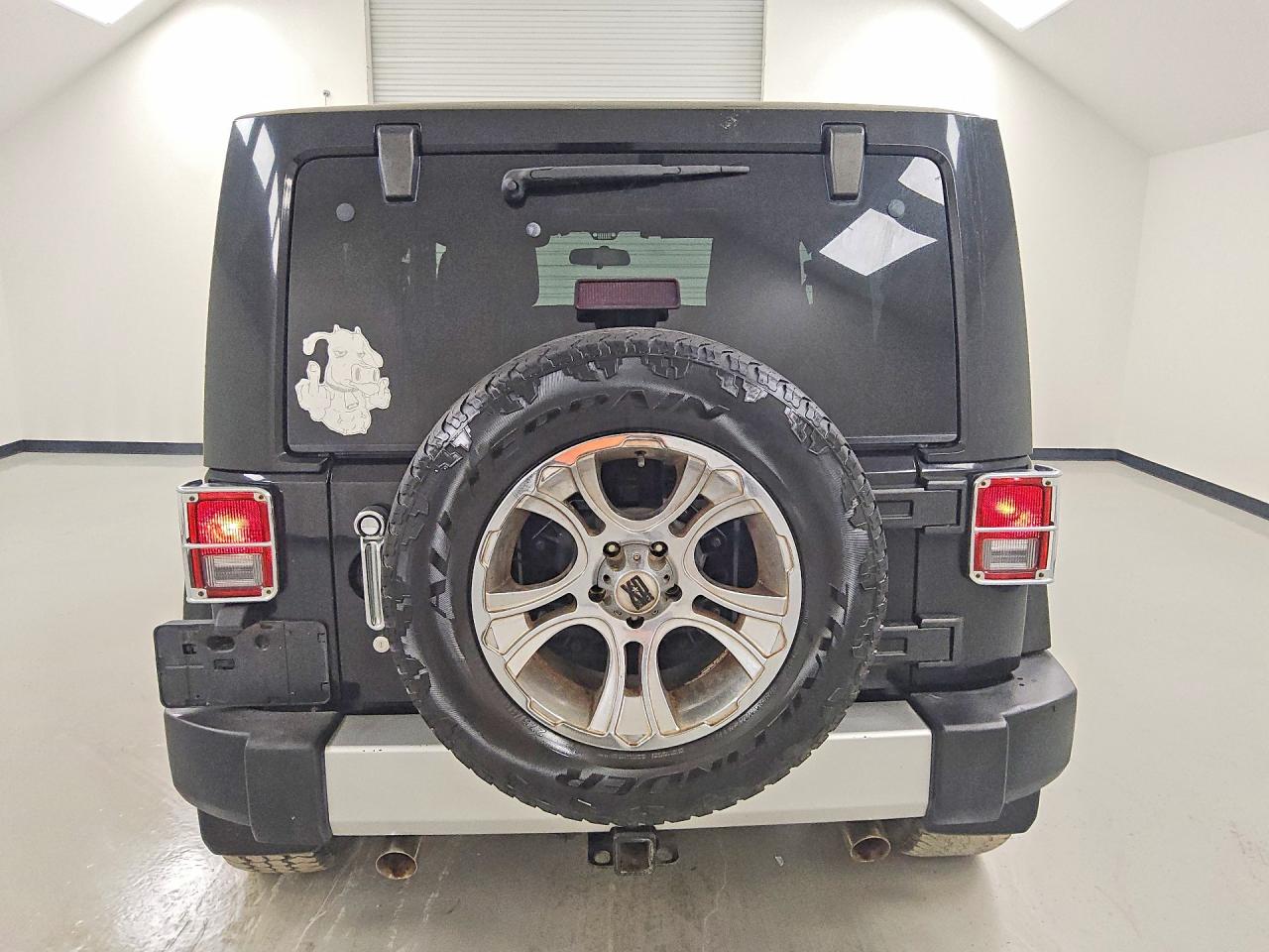 2012 Jeep Wrangler Sahara Black vin: 1C4GJWBG8CL169730