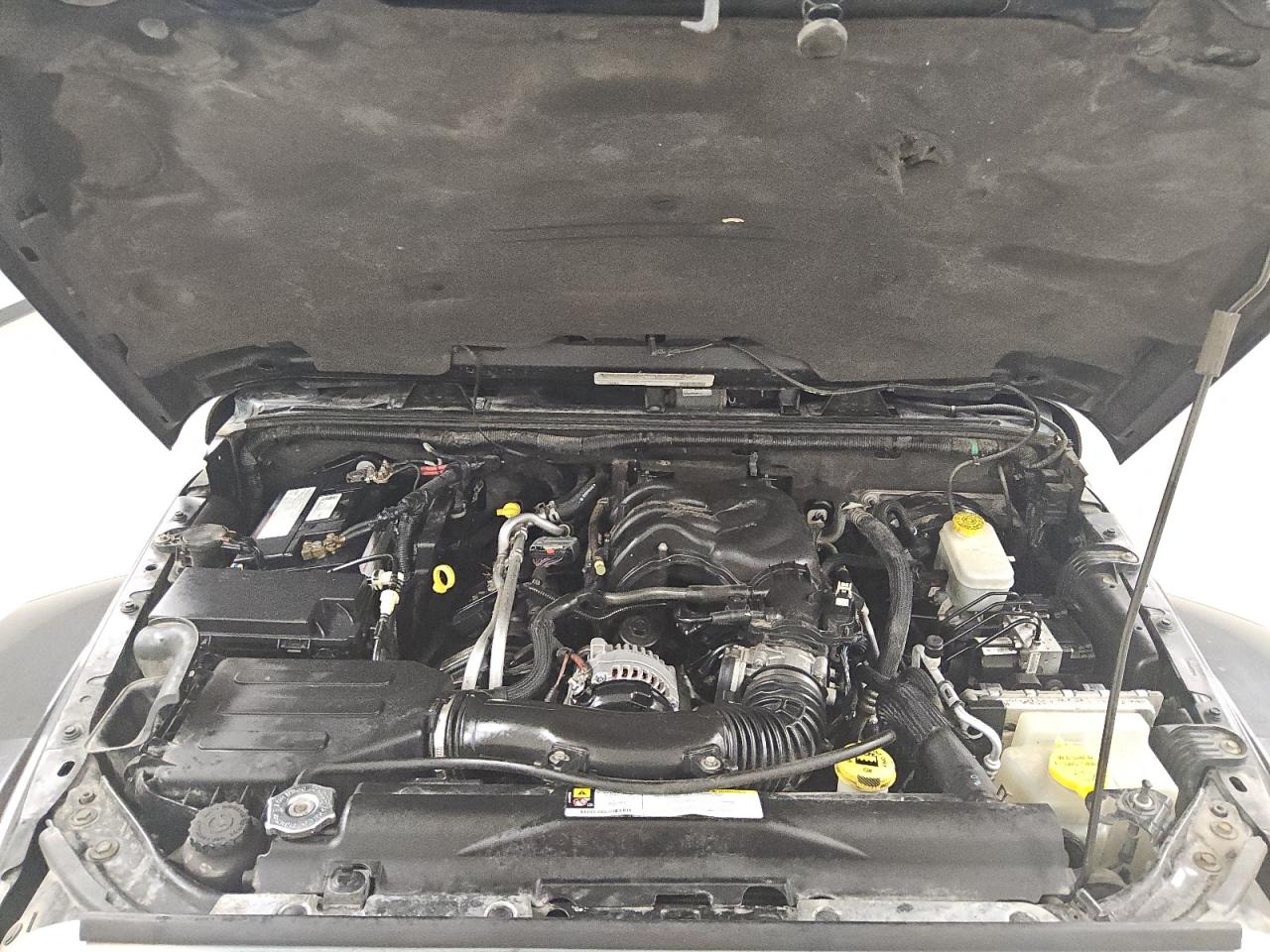 2012 Jeep Wrangler Sahara Black vin: 1C4GJWBG8CL169730 Damage: Engine, Knock, Repair Required