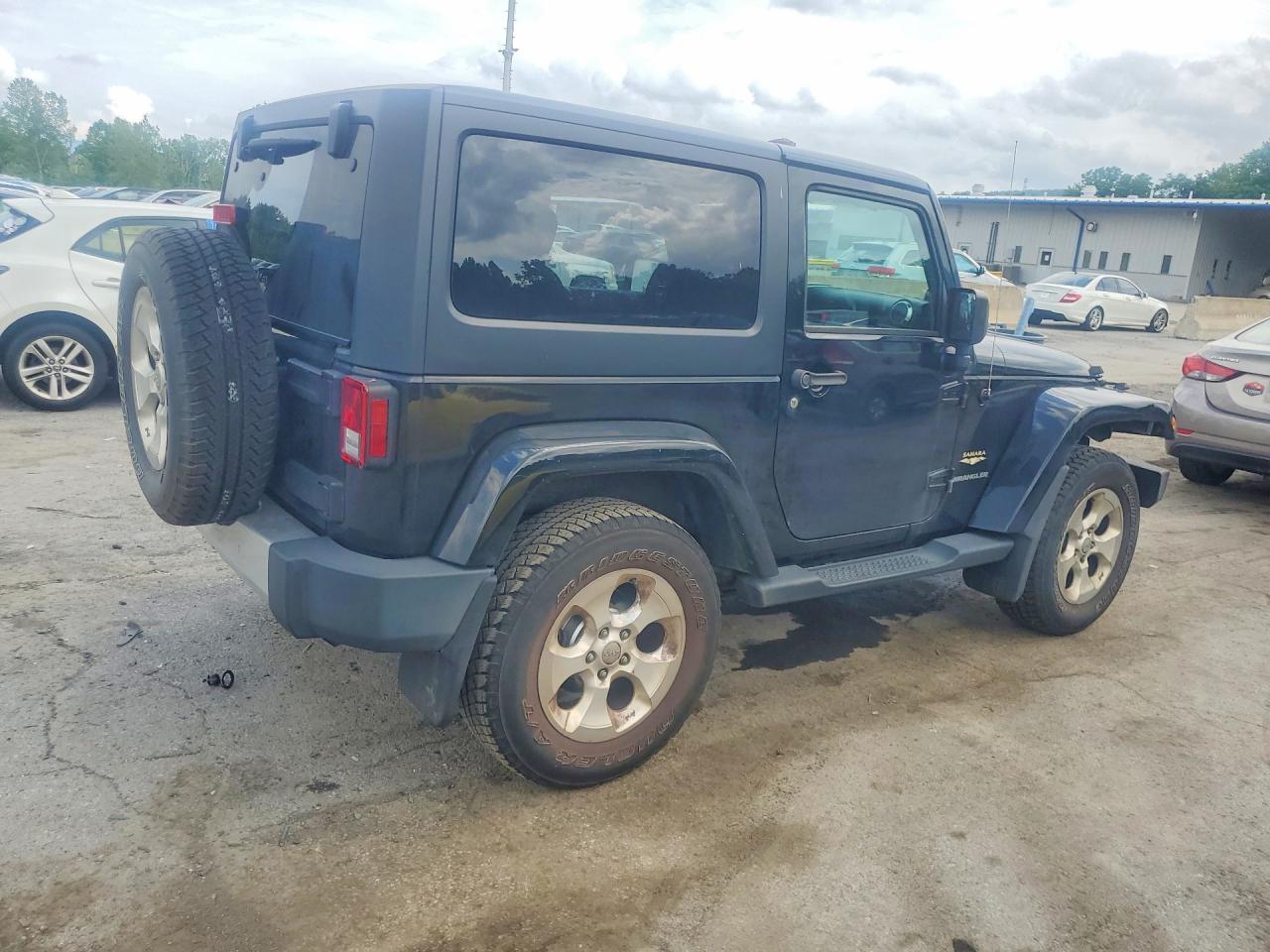 2014 Jeep Wrangler Sahara Black vin: 1C4GJWBG9EL290771