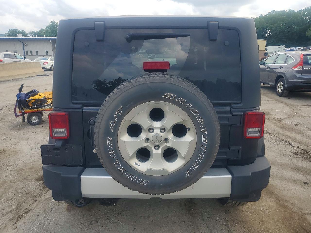 2014 Jeep Wrangler Sahara Black vin: 1C4GJWBG9EL290771