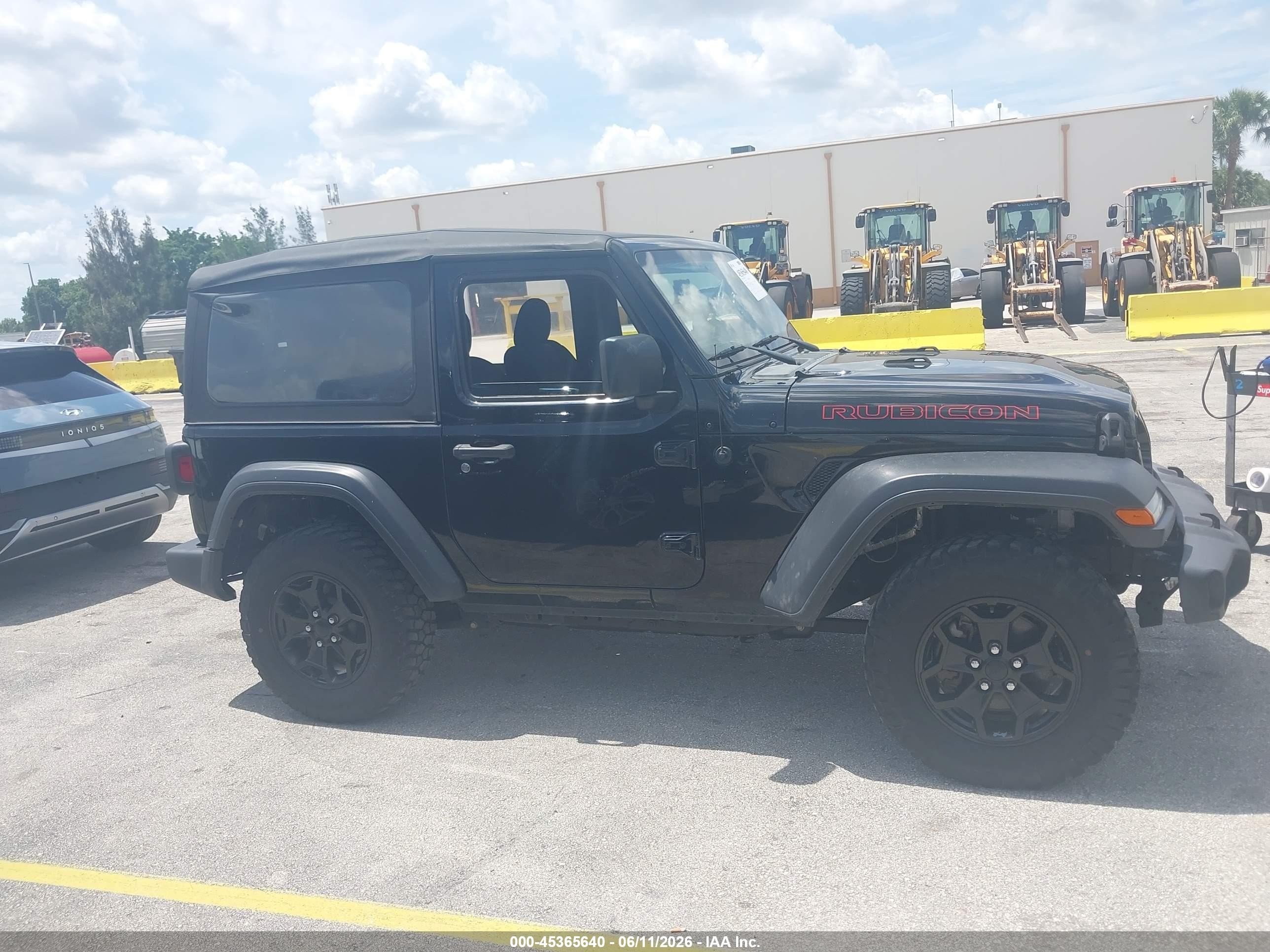 2020 Jeep Wrangler Sport 4x4 Черный vin: 1C4GJXAGXLW162624