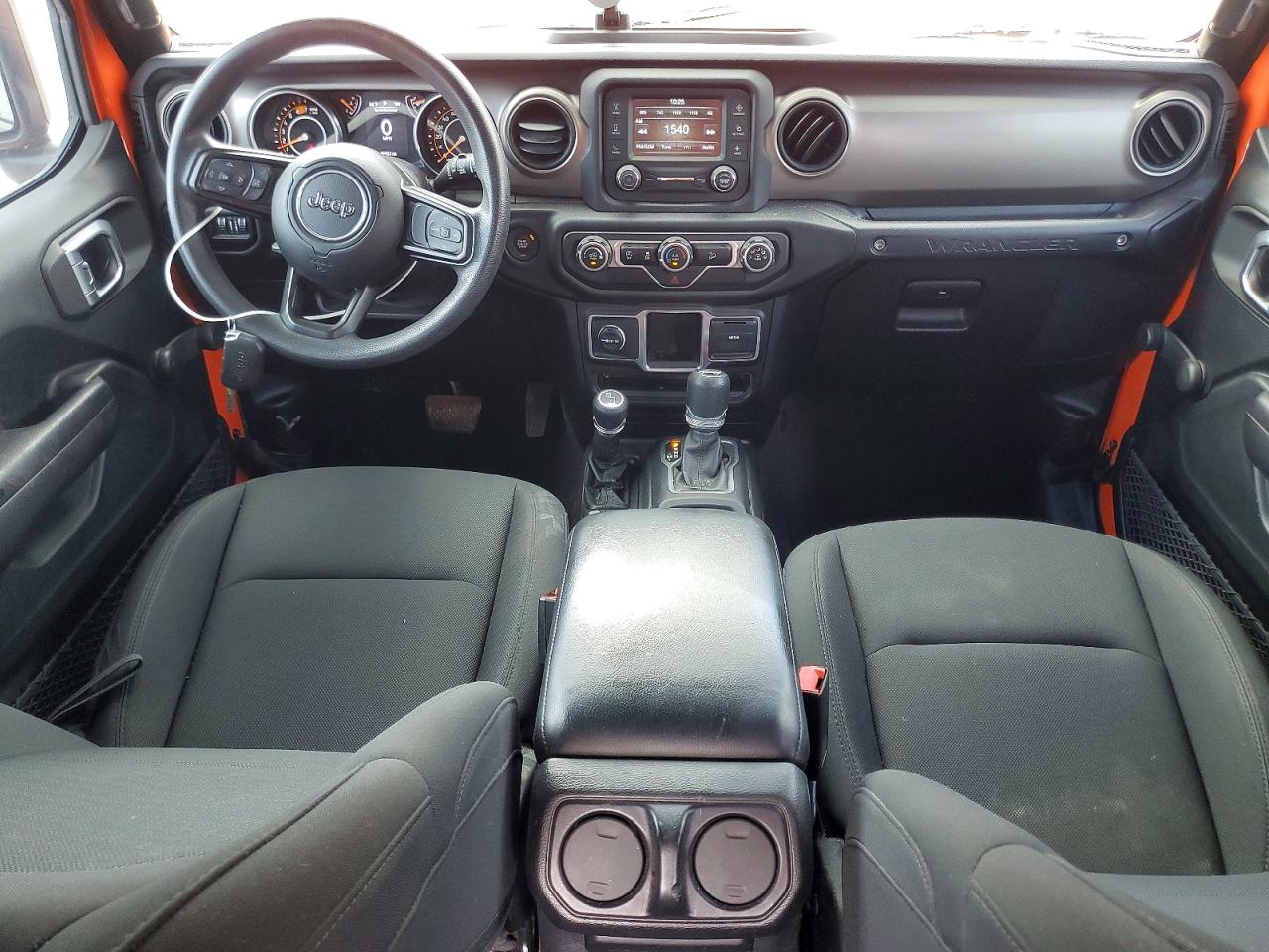 2018 Jeep Wrangler Sport Orange vin: 1C4GJXAN2JW180935
